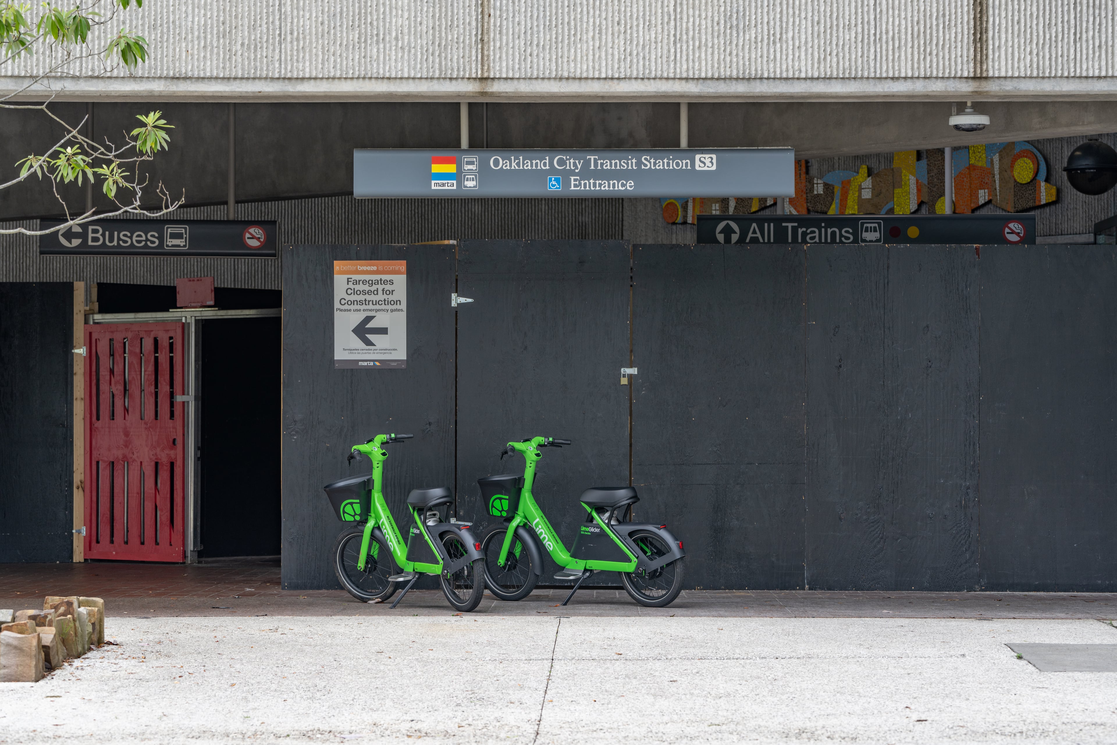 The Oakland City MARTA station on Monday, June 1, 2026. (Ben Hendren for the AJC)