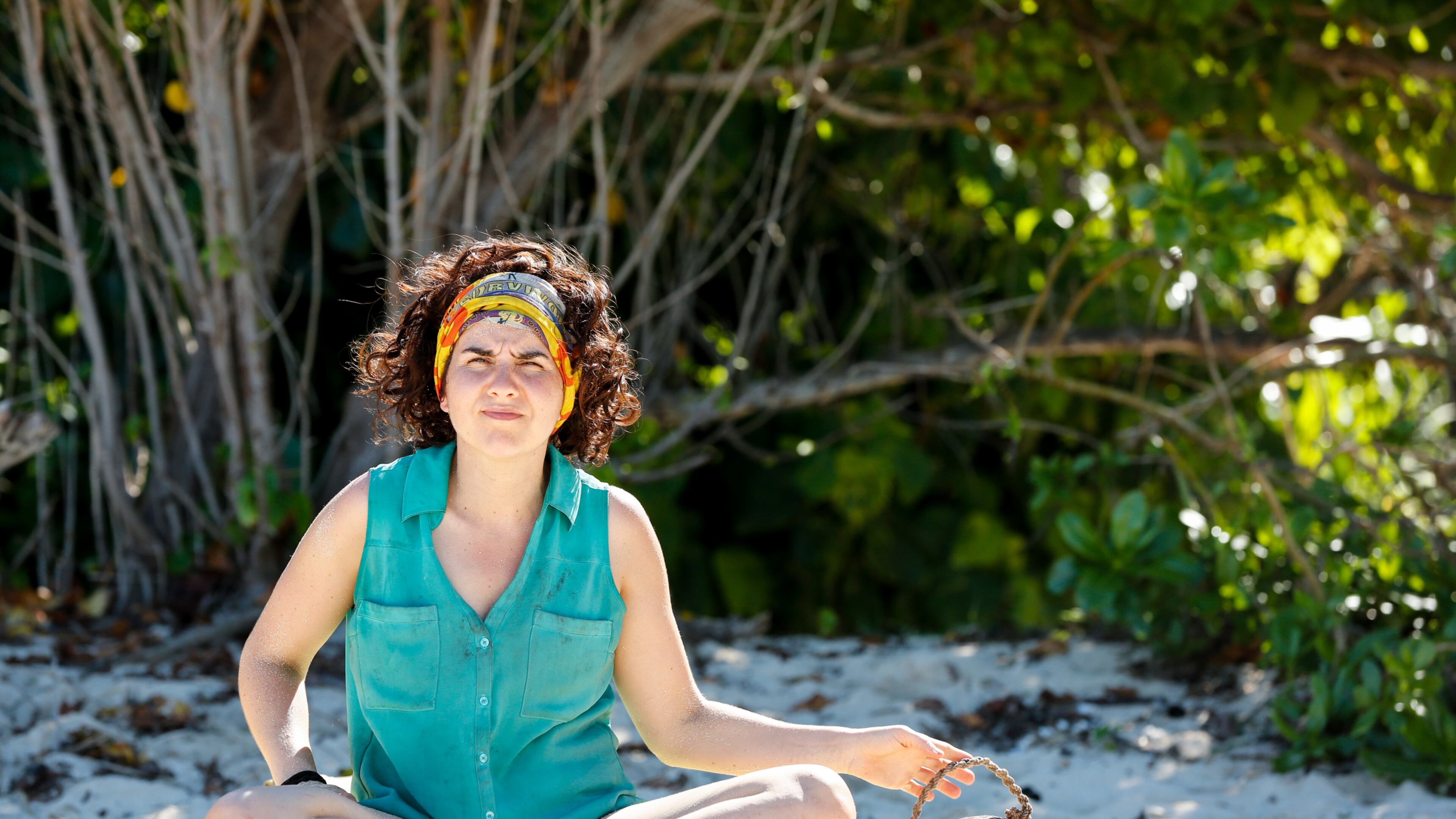 Aubrey Bracco in "Survivor: Edge of Extinction."