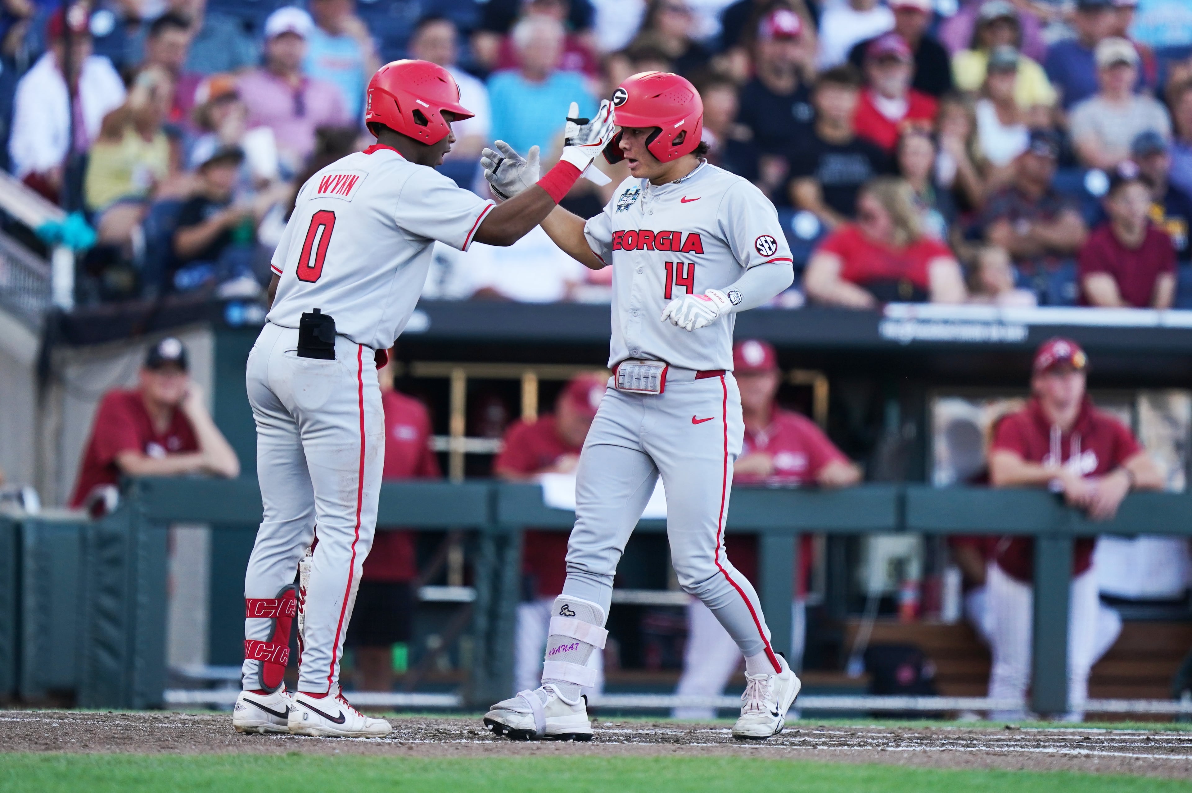 CWS Georgia Oklahoma Baseball