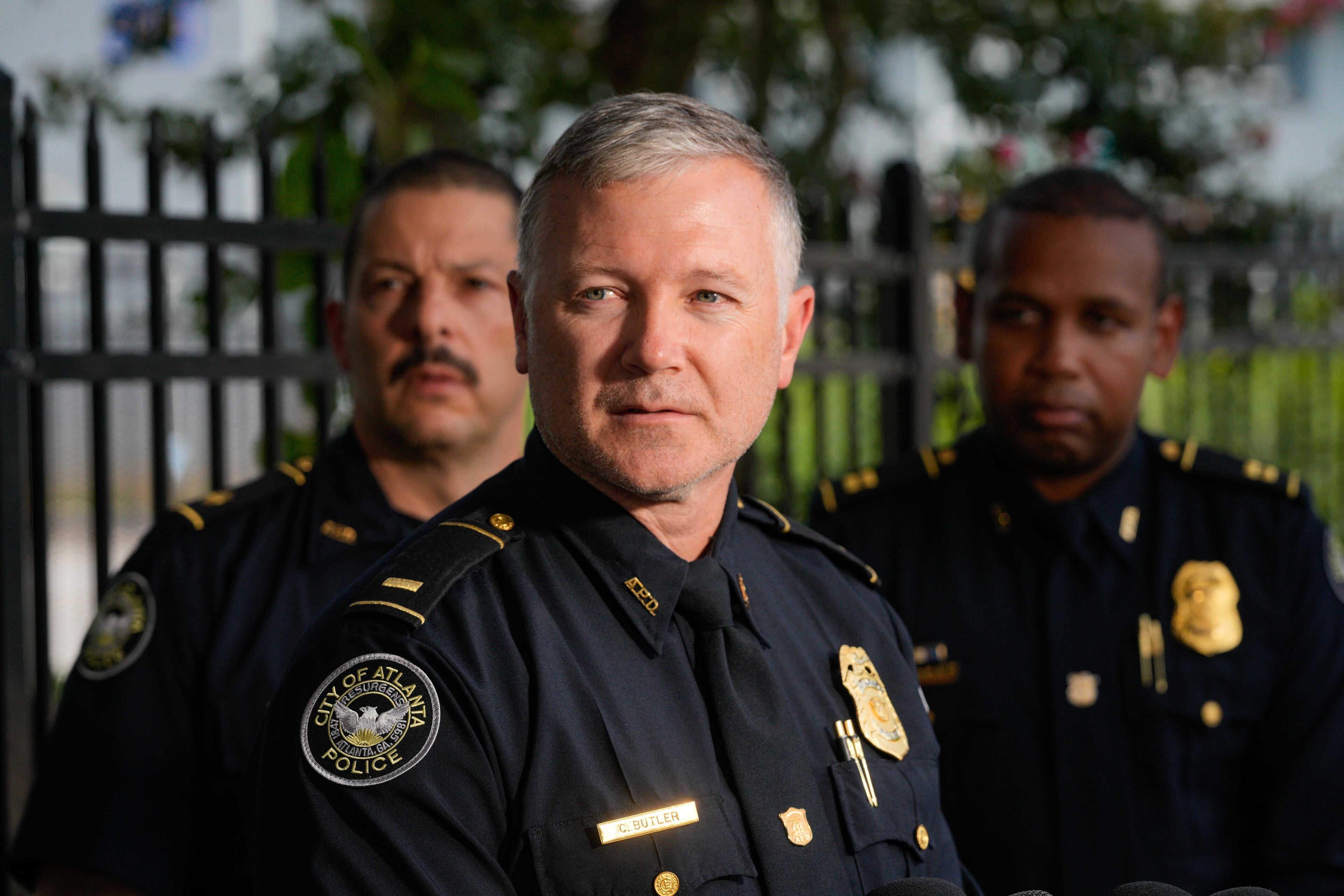 Atlanta Police Department's Homicide Unit Commander Lt. Christapher Butler said two girls who were kidnapped by their babysitter were found safe on Monday, Aug. 17, 2026. (Ben Hendren for the AJC)