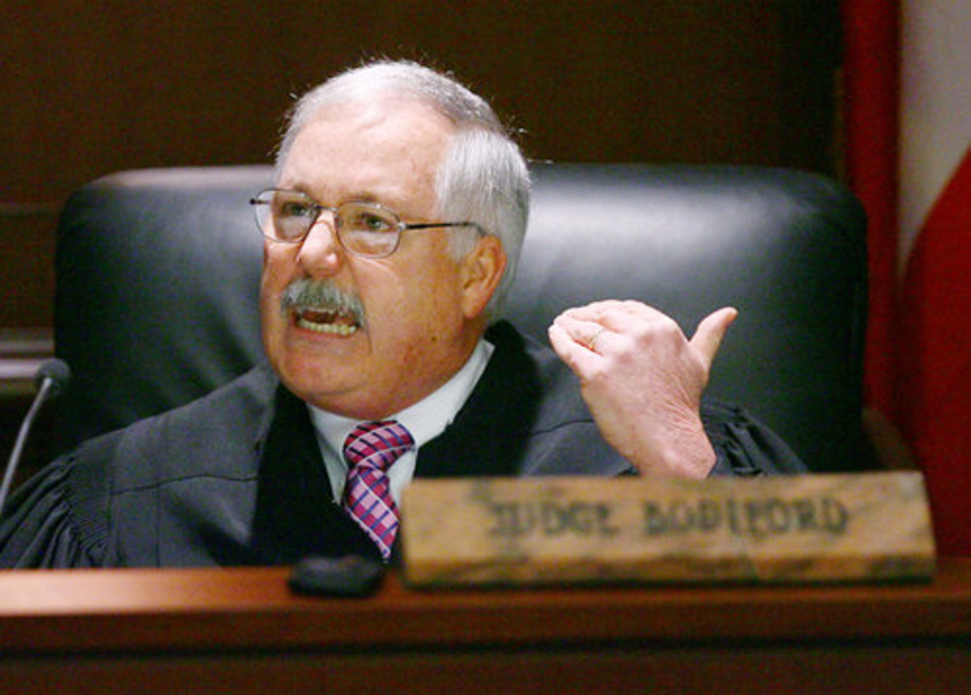 James Bodiford, the judge in Brian Nichols' trial, berates the defense team while addressing a brief the defense filed last week, which made accusations of misconduct by the prosecution.