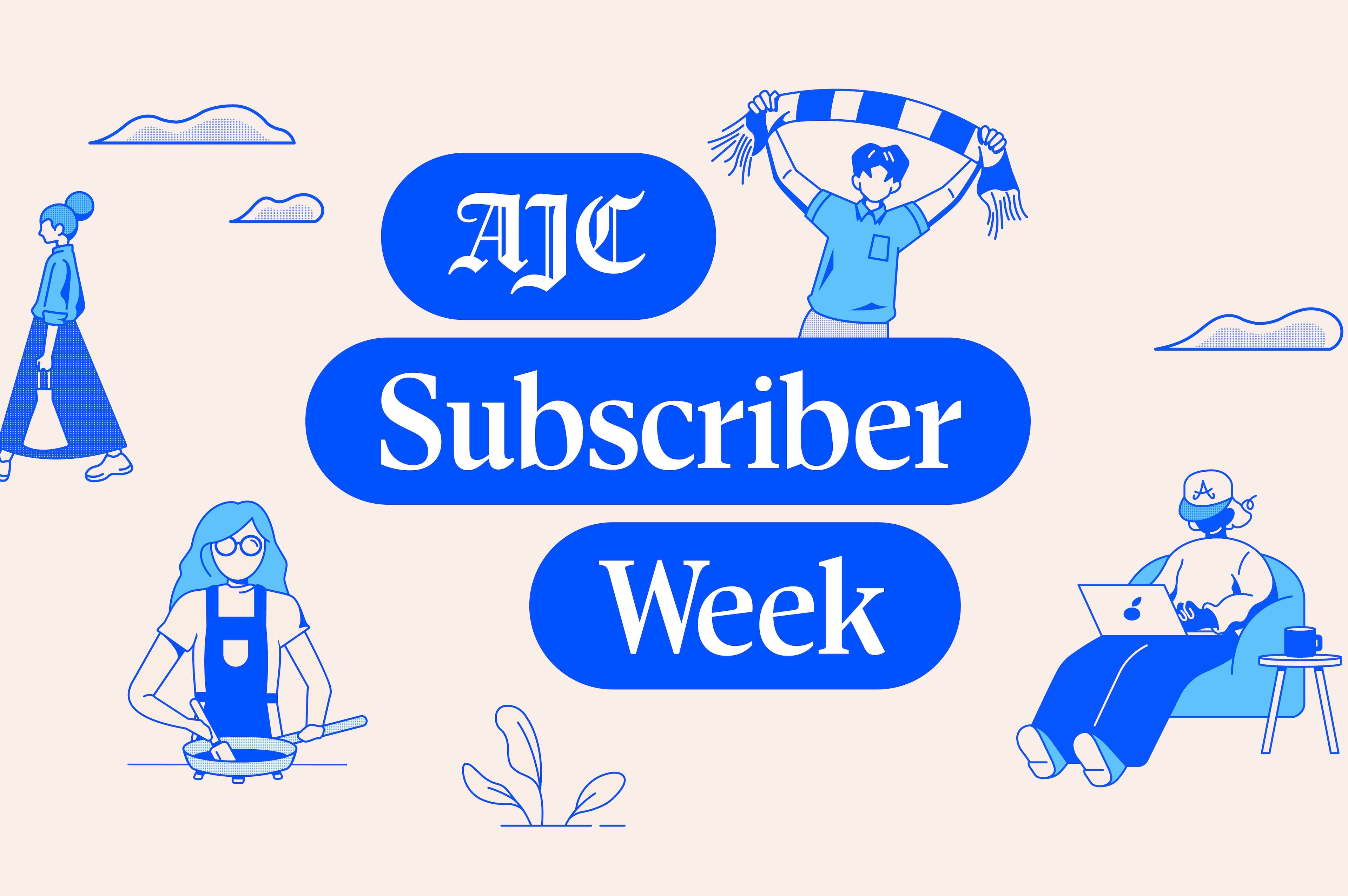 Key art for AJC Subscriber Week