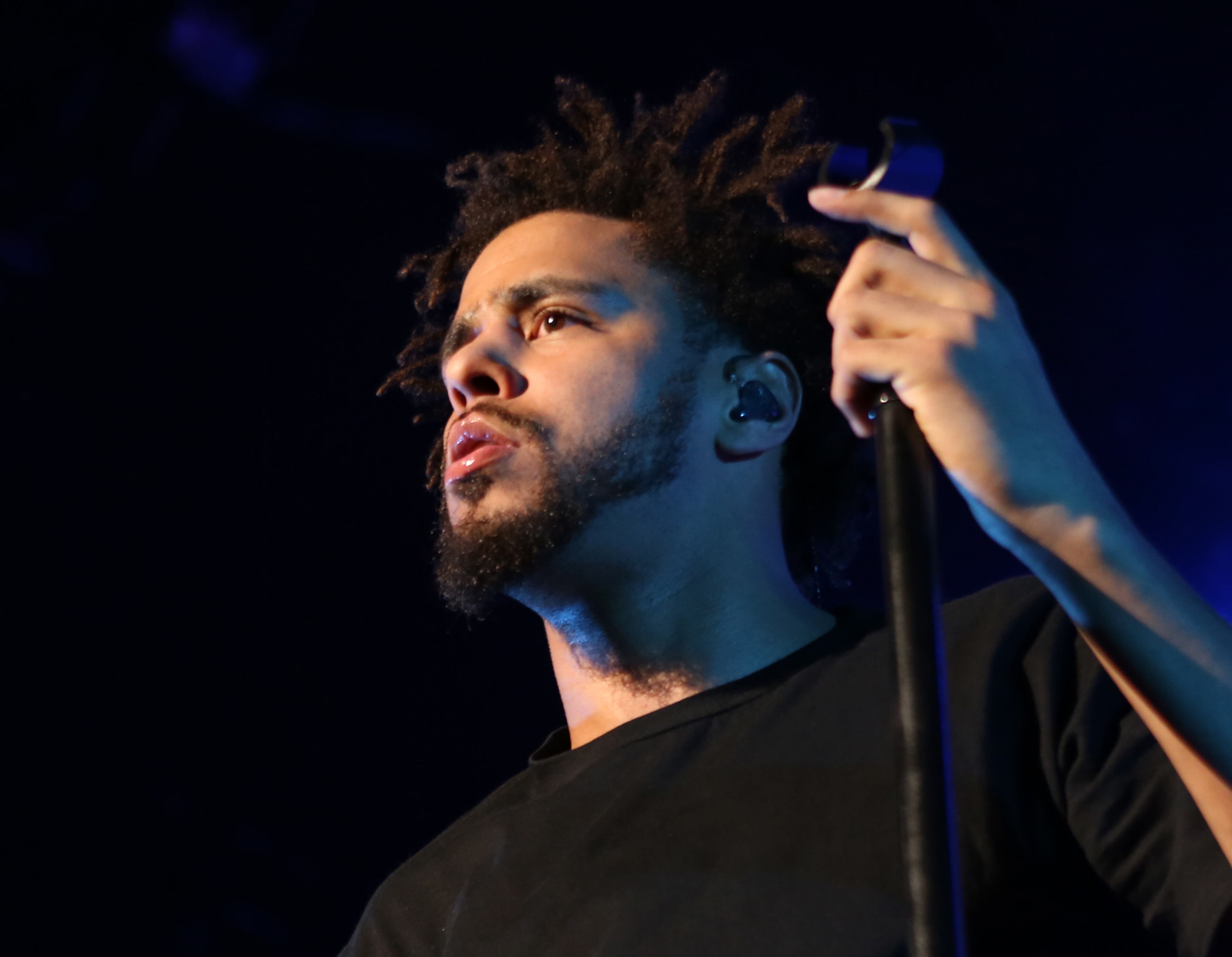 ATLANTA - J. Cole brings his "Forest Hills Drive Tour", in support of his third studio album, "2014 Forest Hills Drive" to Aaron's Amphitheatre at Lakewood on Saturday, Aug. 15, 2015 in Atlanta. He performed the album in it's entirety while providing humorous anecdotes with each song. The show opened up with performances by R&B singer Jeremih, and hip-hop artists YG (Young Gangsta) and Big Sean. (Akili-Casundria Ramsess/Special to the AJC)Casundria Ramsess/Special to the AJC)