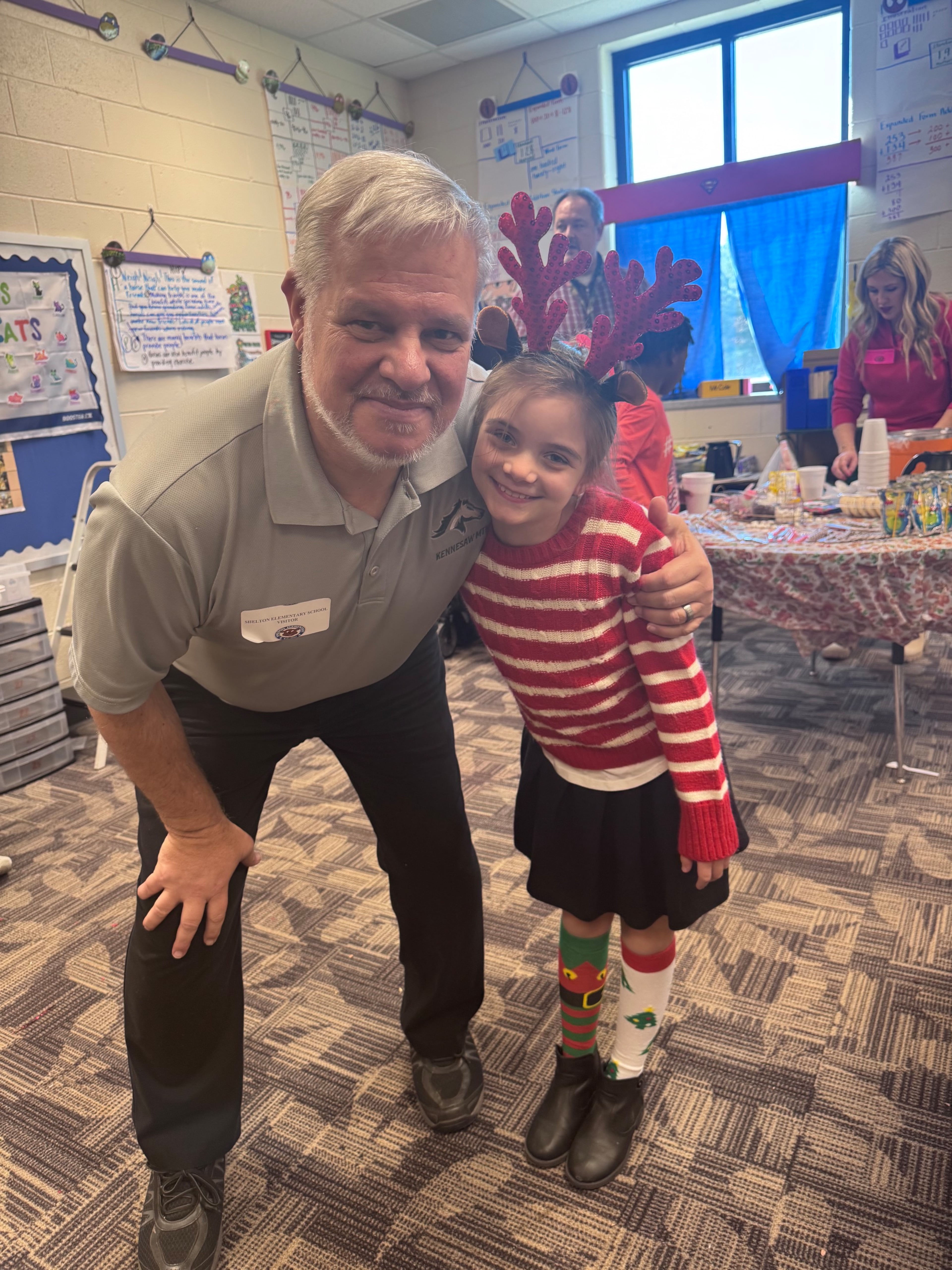 George Hansen from Dallas, Georgia poses for a photo with his daughter Rowyn. (Courtesy of George Hansen)