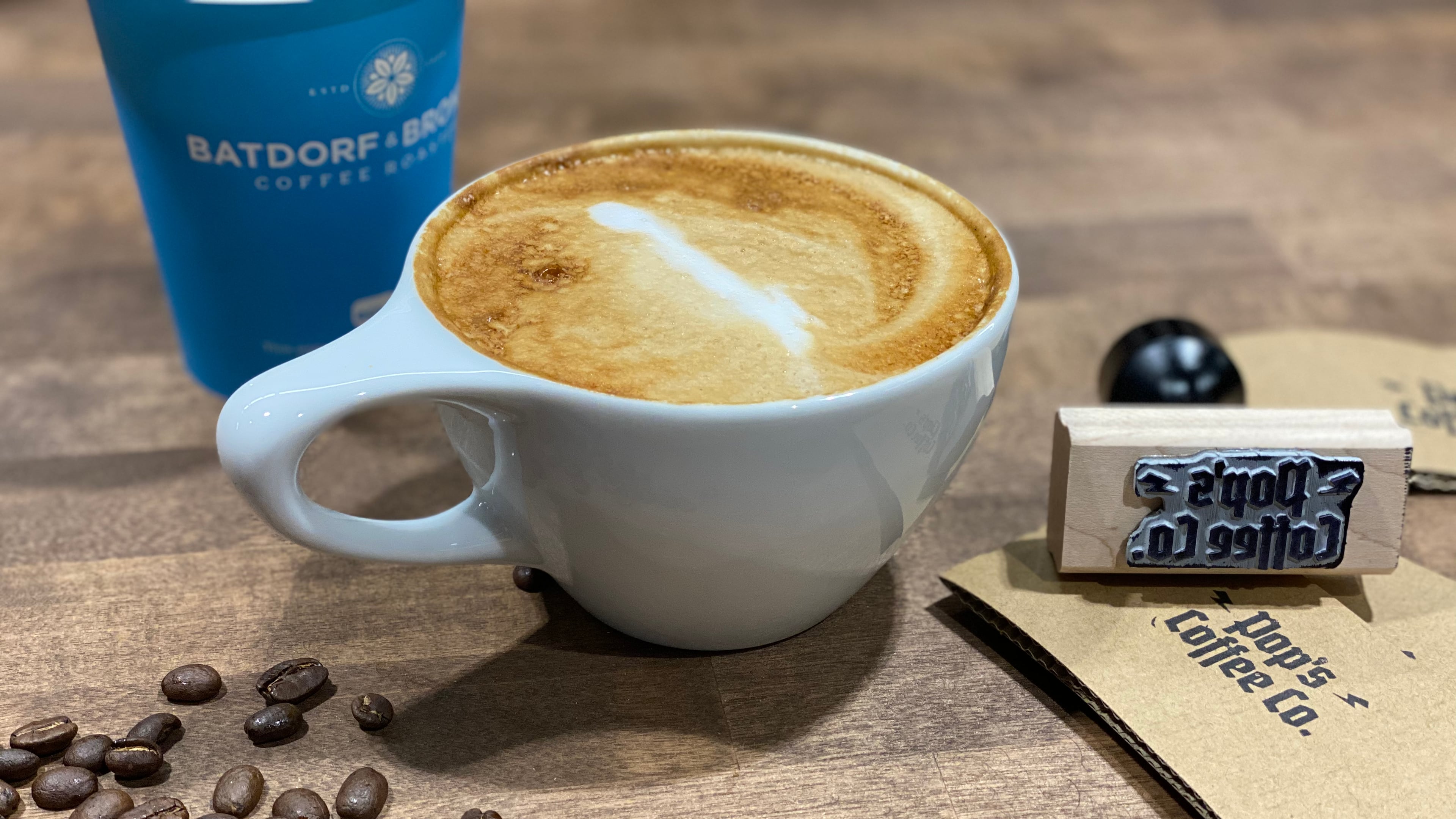A coffee drink from the menu of Pop's Coffee Co. (Courtesy of Pop's Coffee Co.)
