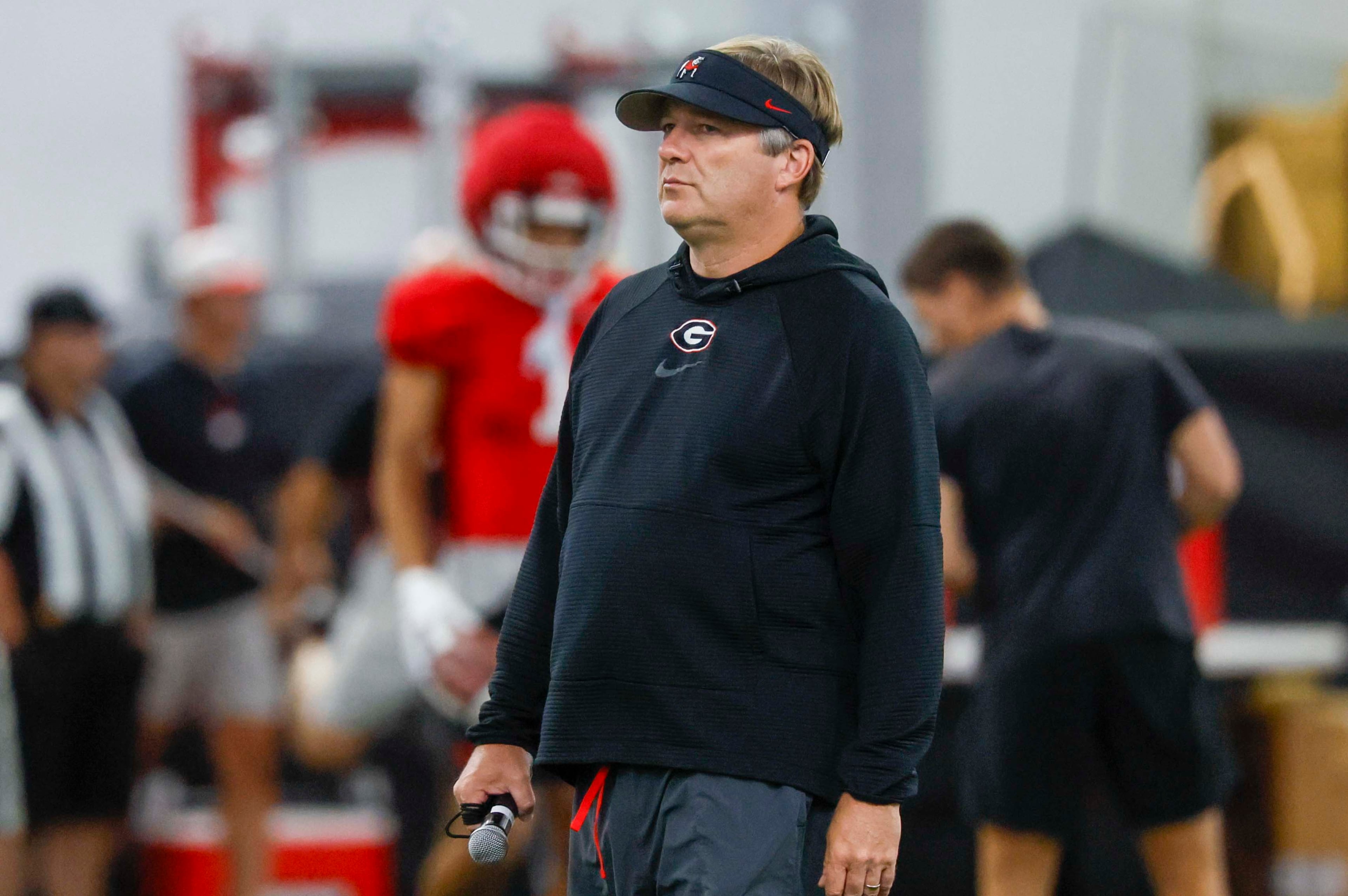 Georgia Bulldogs football practice