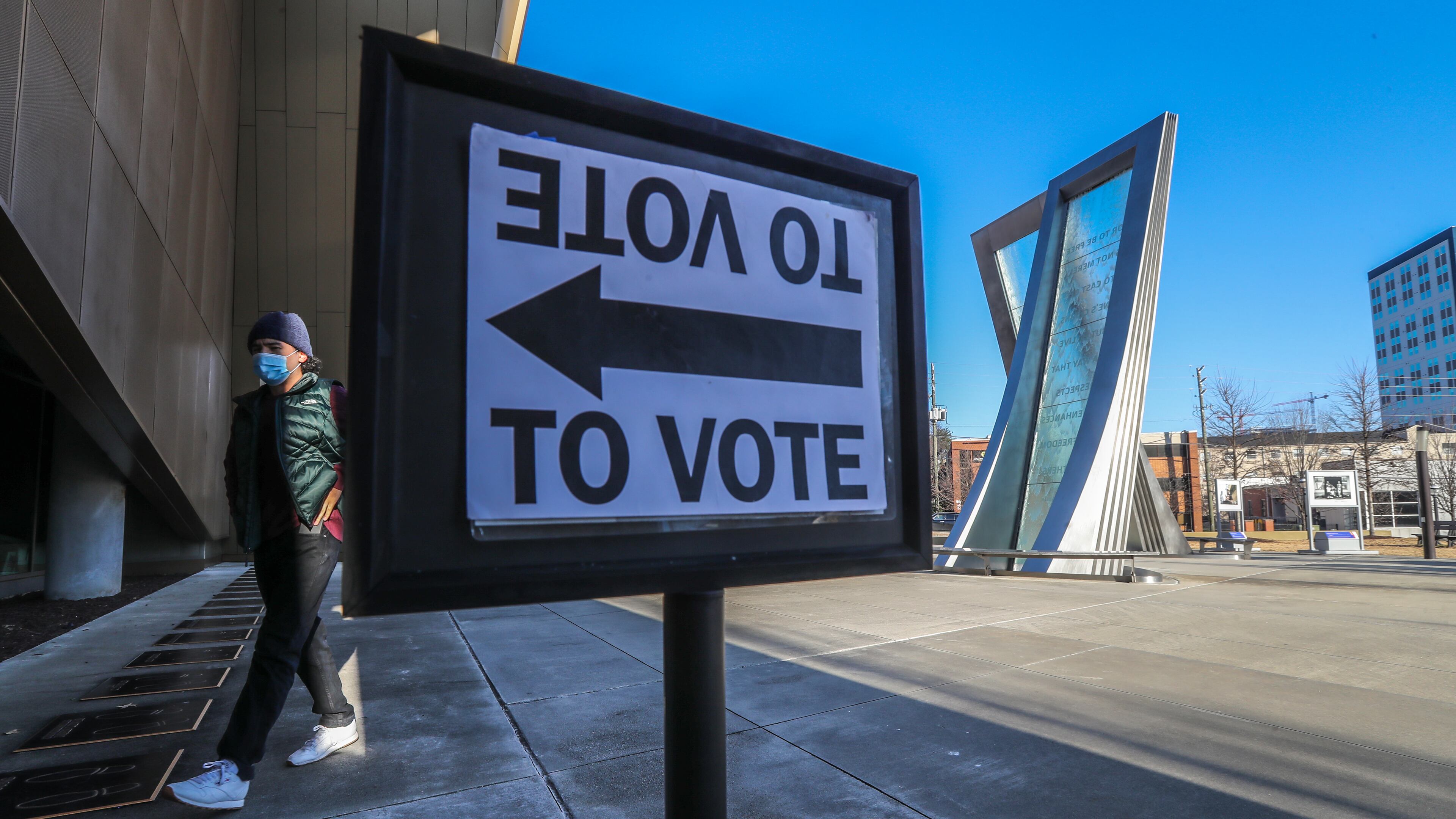 Cherokee County has accepted a $154,000 grant from the Center for Tech and Civic Life to help pay the costs of the Jan. 5 runoff election. (AJC FILE / John Spink / John.Spink@ajc.com)