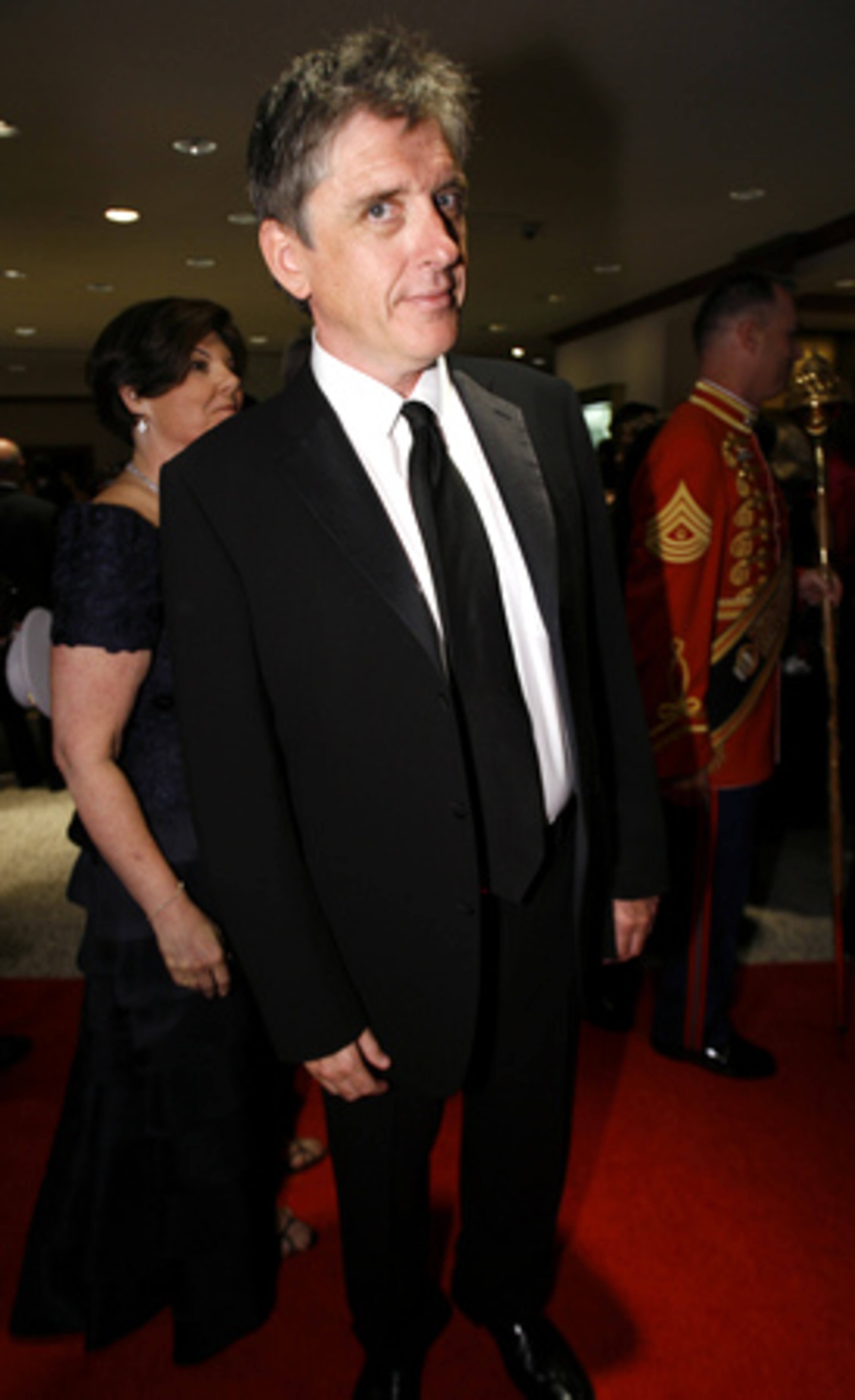 LATE-NIGHT TV HOST Craig Ferguson was the evening's featured entertainer. His act followed comedians Rich Little (2007 WHCA dinner) and Stephen Colbert (2006 WHCA dinner), both of whom had their performances slammed by critics.