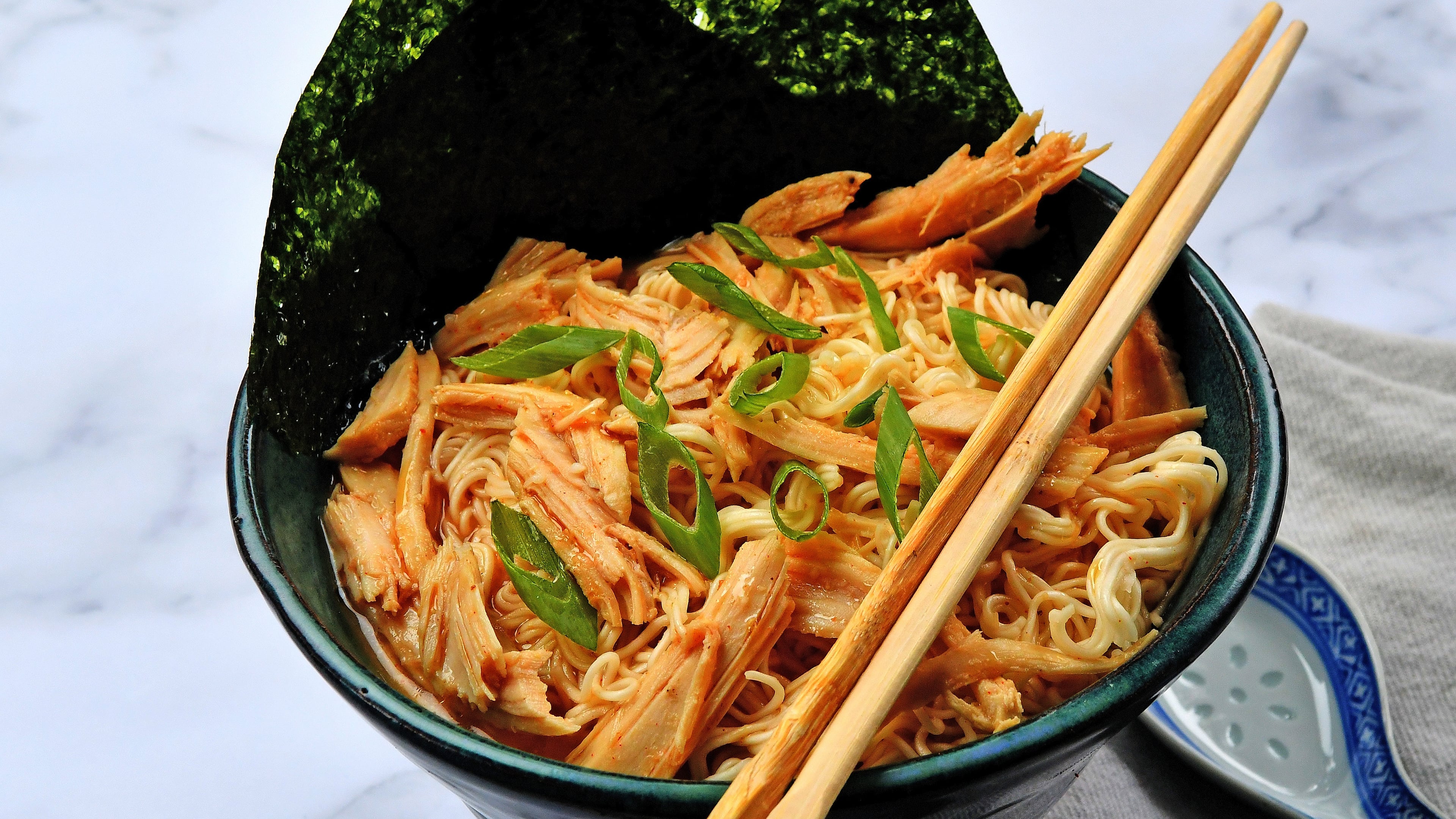 Spicy Miso Turkey Ramen. (Chris Hunt for The Atlanta Journal-Constitution)