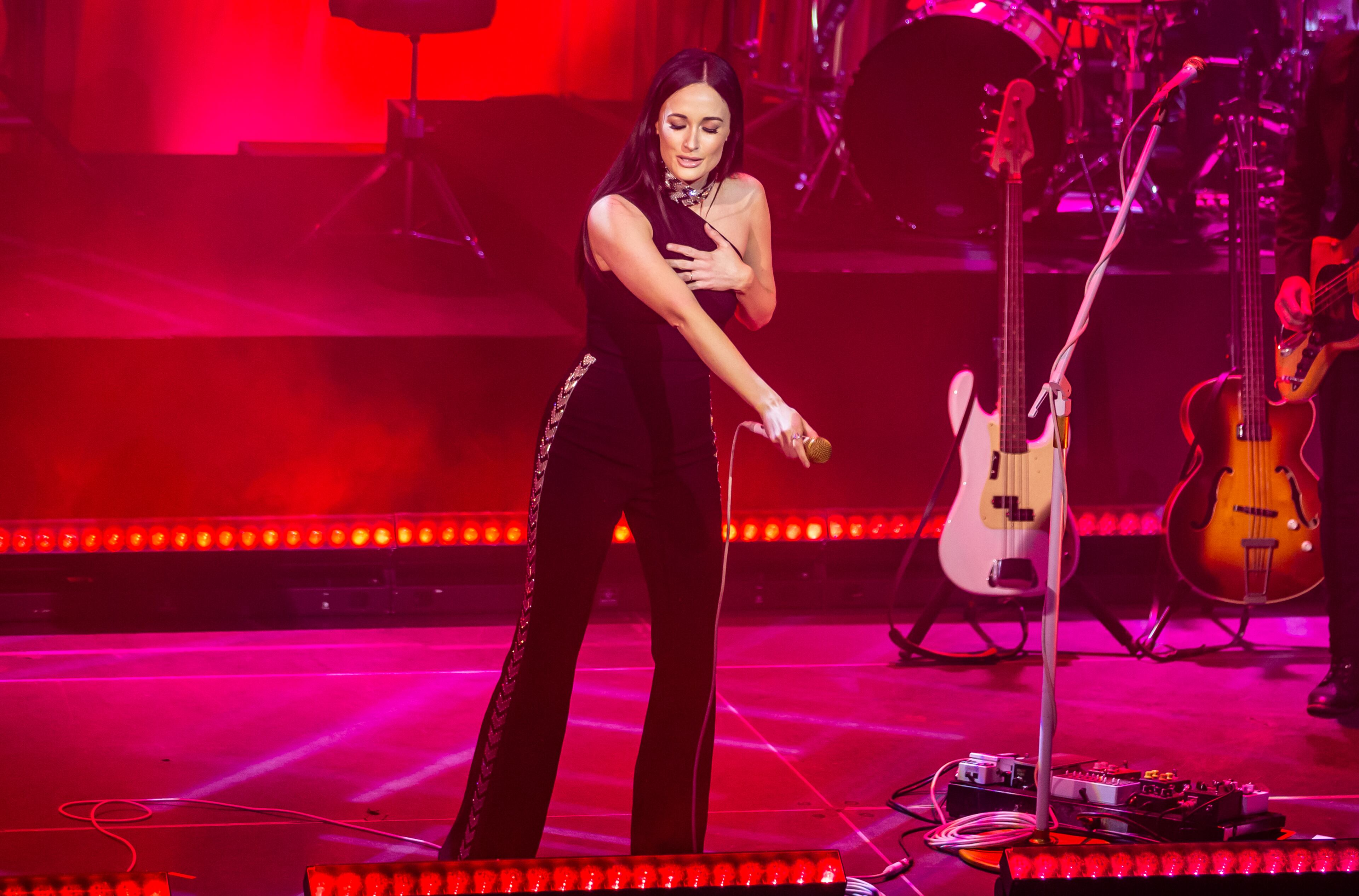 Kacey Musgraves performs at the first of two sold-out concerts at The Tabernacle in Atlanta on Friday, March 22, 2019. The popular country music singer took home four trophies at this year's Grammy Awards. (Photo: Ryan Fleisher / Special to The Atlanta Journal-Constitution)