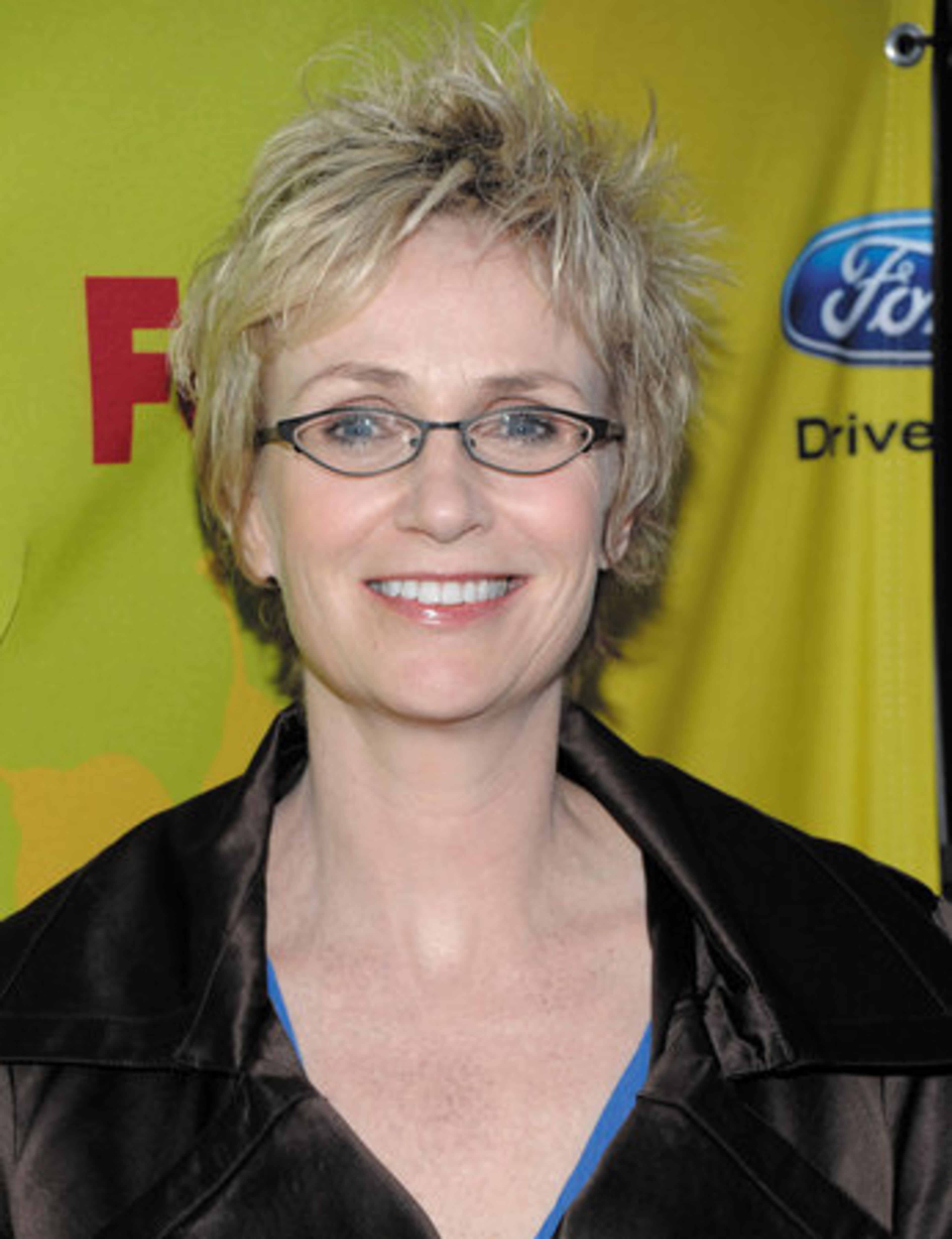 Jane Lynch is currently acting in Glee and also had a role in Talladega Nights: The Ballad of Ricky Bobby.