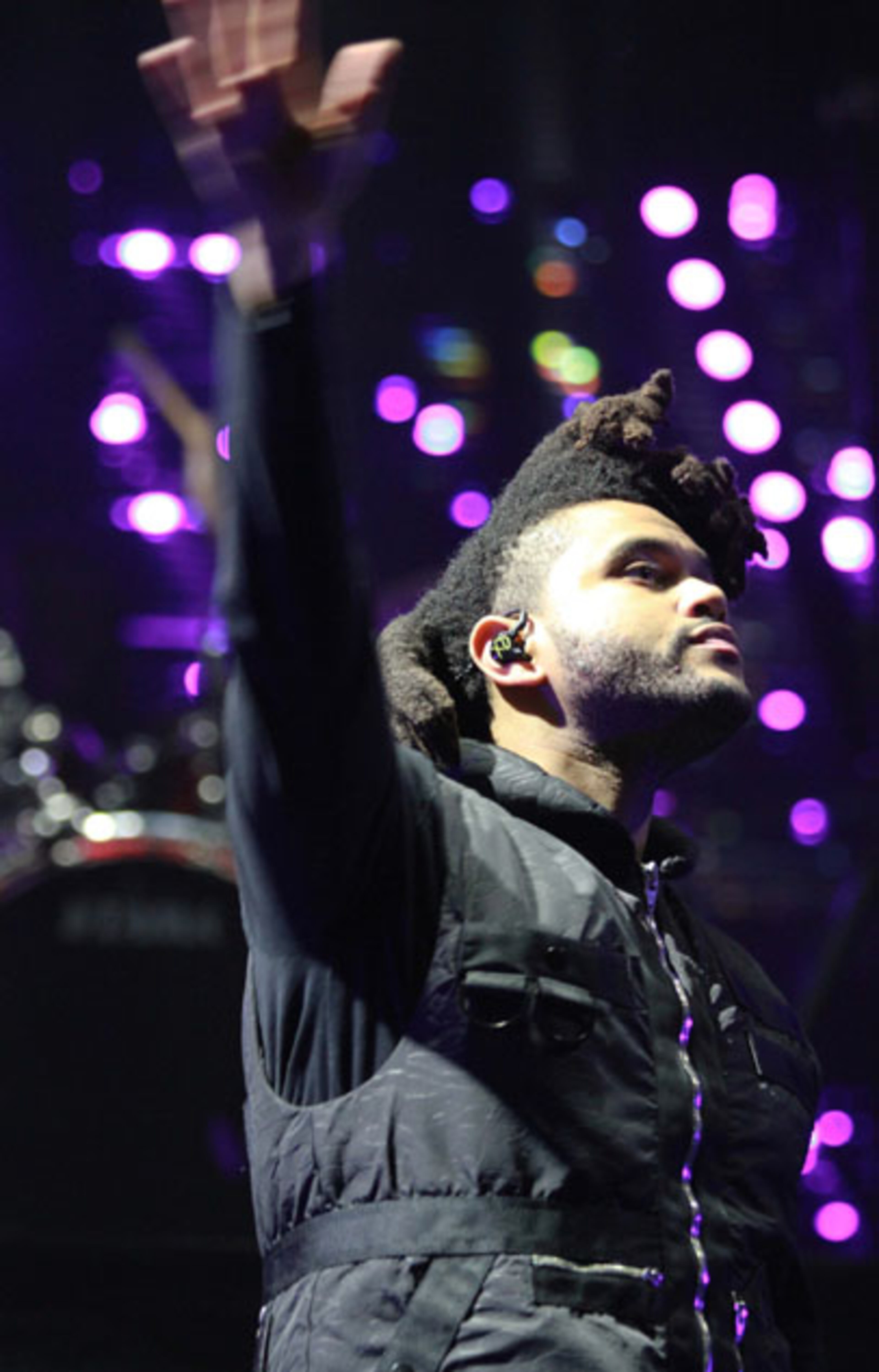 Abel Makkonen Tesfaye, known professionally by his stage name The Weeknd, is a Canadian singer, songwriter and record producer. He sold out Philips Arena on Tuesday, December 15, 2015, with Halsey and Travis Scott opening the show. Robb D. Cohen /RobbsPhotos.com