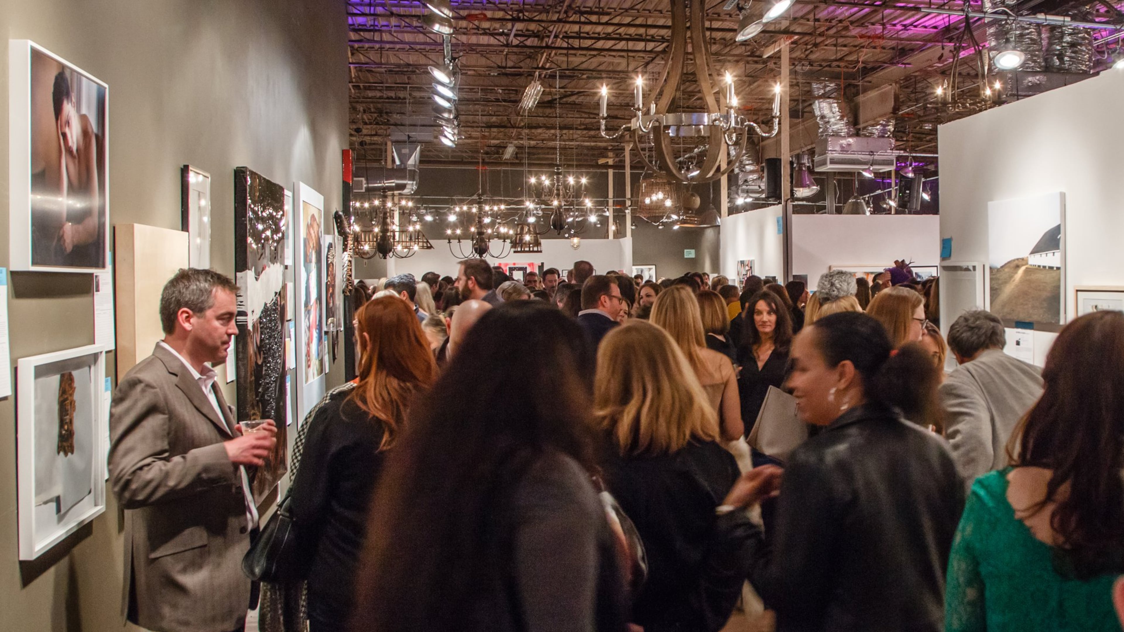 The crowd at a previous Art Papers Art Auction, a popular annual fundraiser held to benefit the Atlanta-based arts publication. This year’s event will be held Feb. 25. CONTRIBUTED BY BEN ROSE
