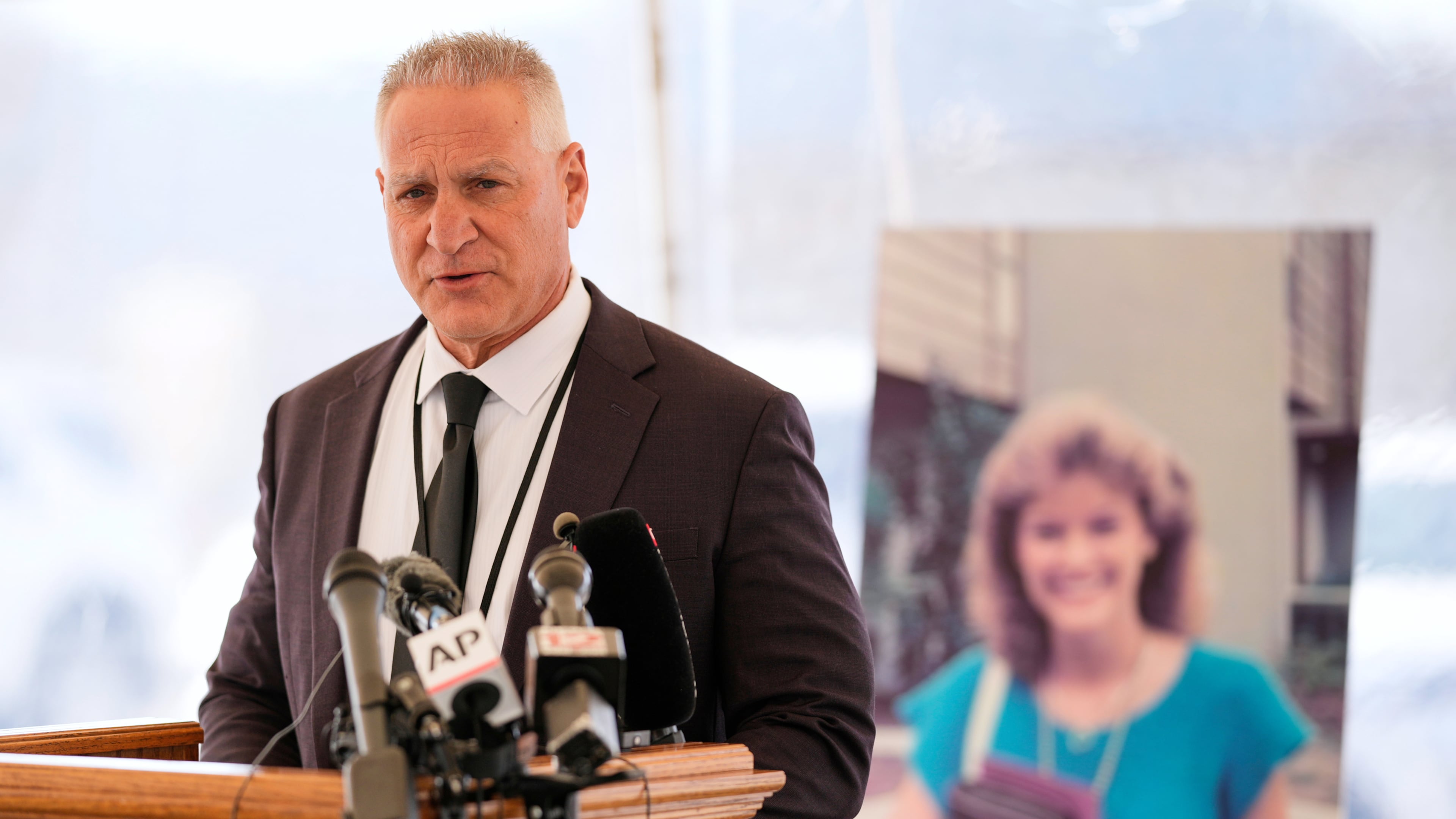 FILE - Tennessee Department of Correction Commissioner Frank Strada speaks to the media after the execution of Harold Wayne Nichols, Dec. 11, 2025, in Nashville, Tenn. (AP Photo/George Walker IV, File)