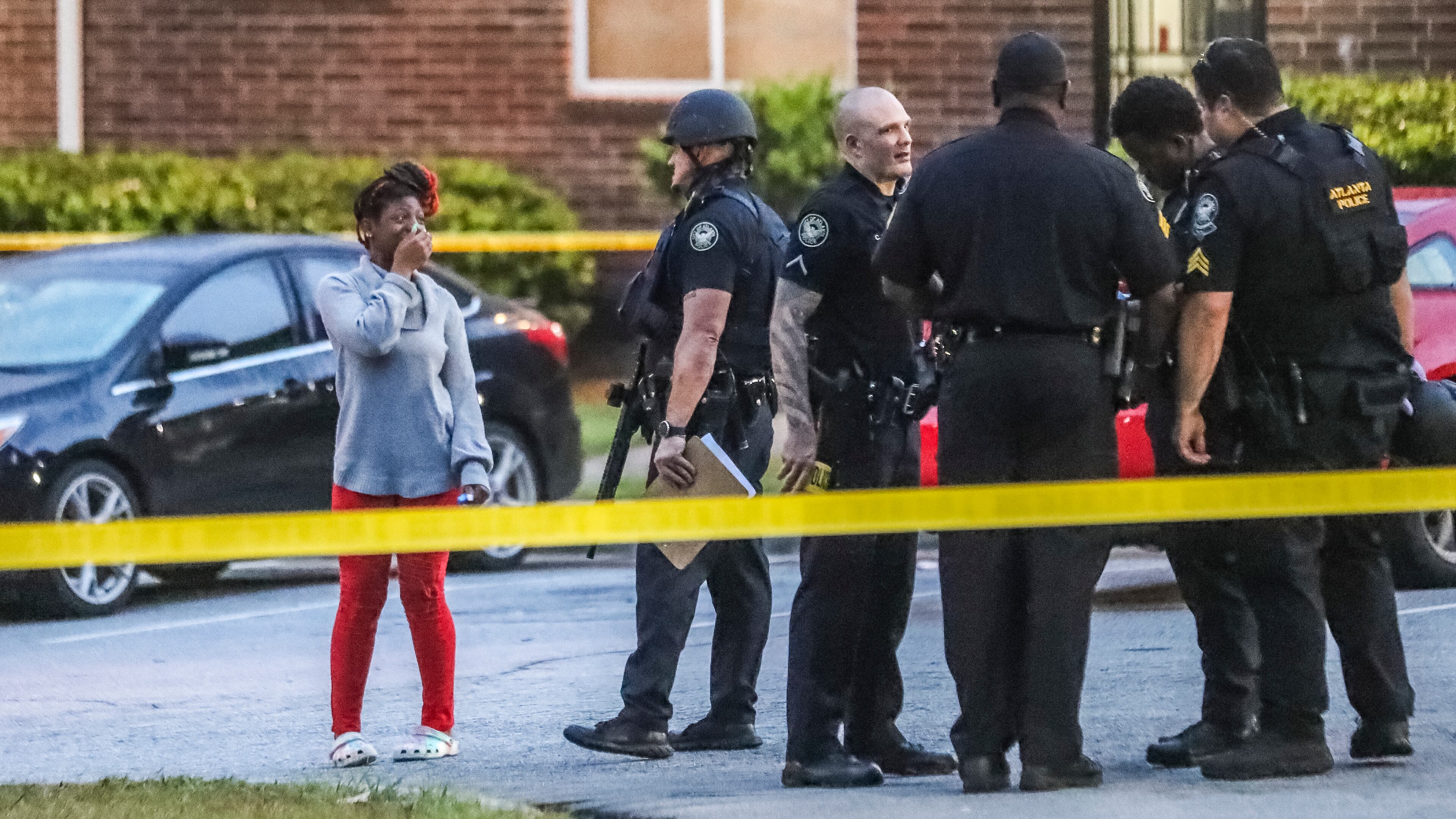 September 7, 2021 Atlanta: Police are investigating an early morning shooting that left a man in critical condition at an apartment complex in south Atlanta on Tuesday, Sept. 7, 2021. Officers were called to Pavilion Place apartments in the 500 block of Cleveland Avenue shortly before 6 a.m. about a person shot. A man was found with multiple gunshot wounds and was taken to the hospital in critical condition, police said. As investigators continue looking into the case, Atlanta police have not released any information about a suspect or why the shooting occurred, spokesman Officer Steve Avery said. The shooting is one of a string of fatal and non-fatal apartment incidents around the city Tuesday morning. Around 1 a.m., Atlanta police said they found a man with a stab wound to the chest at the Santafe Villa on Metropolitan Parkway. Police said the fatal stabbing may have happened after an argument with a neighbor. The neighbor was detained for questioning, authorities said. Less than an hour later, police said a man fatally shot himself after shooting a woman at the Glen Iris Lofts located just a block away from Ponce City Market. The woman was taken to the hospital in critical condition. (John Spink / John.Spink@ajc.com)