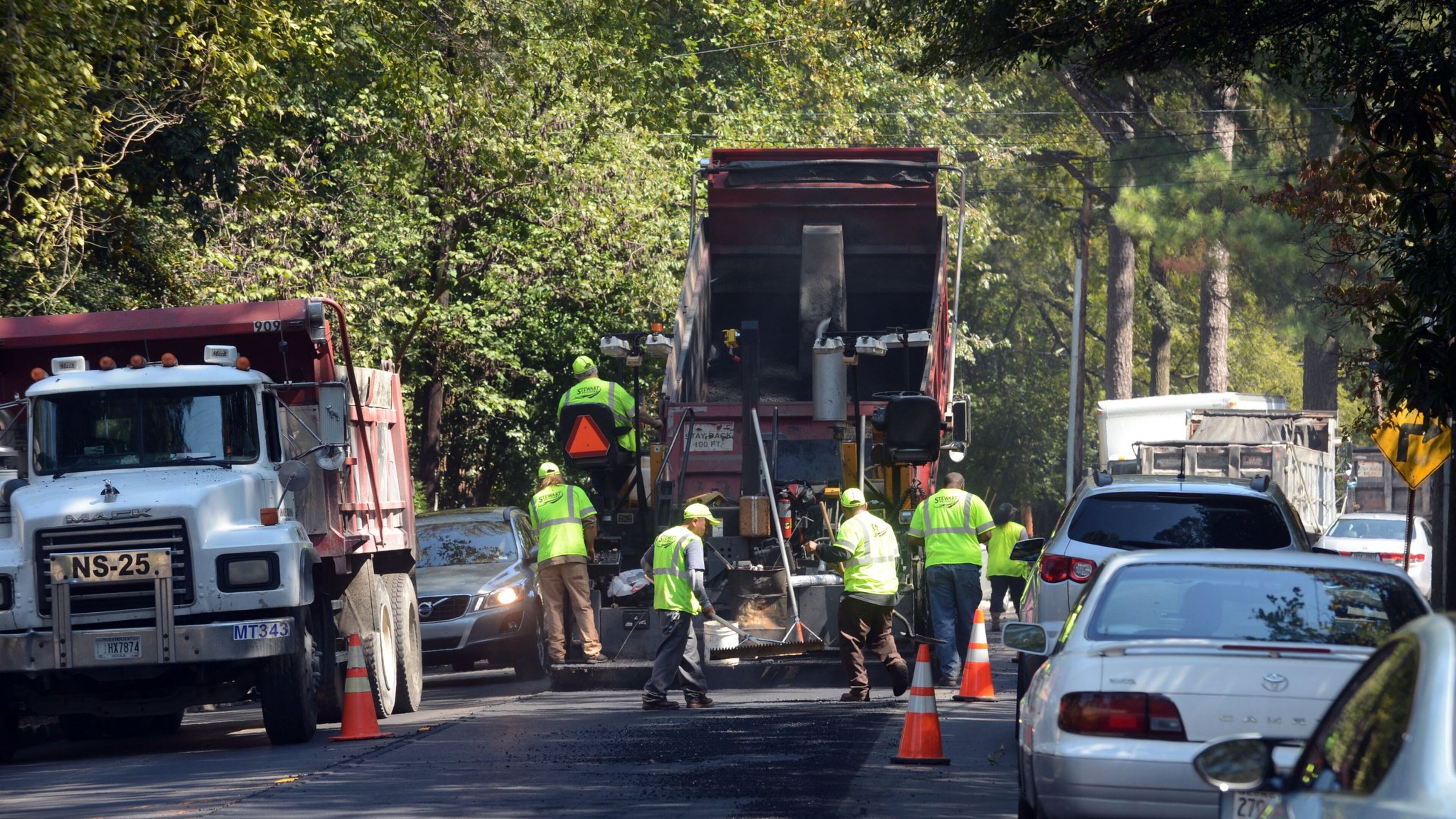 Snellville will begin repaving ten city streets using SPLOST and grant funding. AJC File Photo
