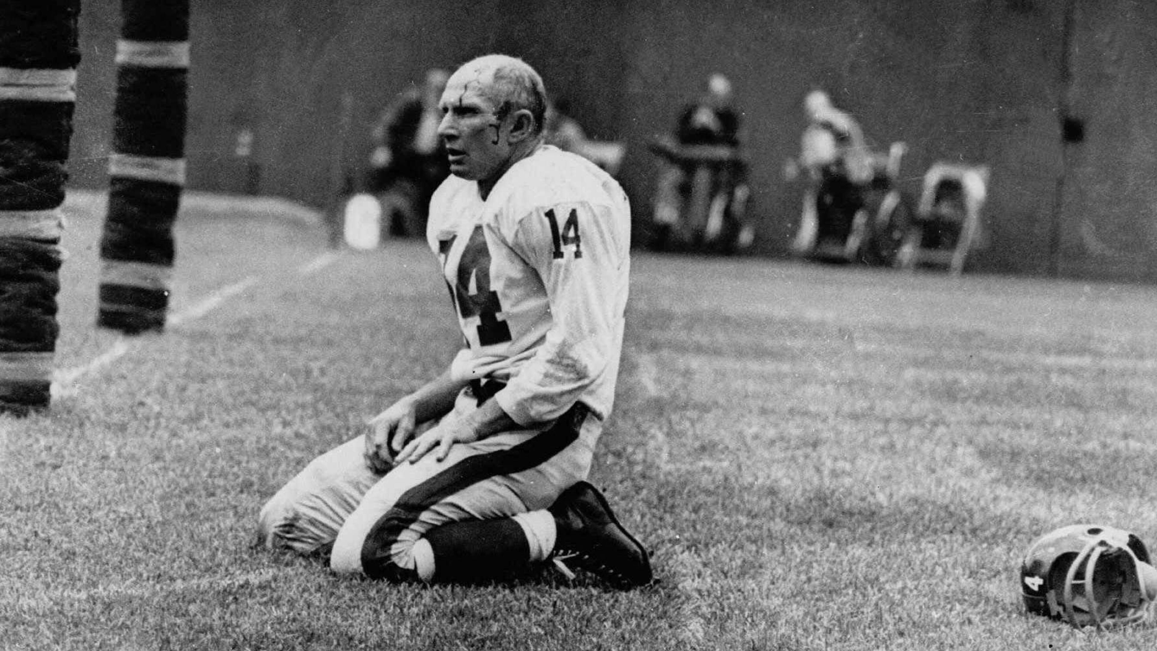 Oct. 8: Y.A. Tittle was a Hall of Fame quarterback who was immortalized by one of sport's most famous images of defeat. He was 90.