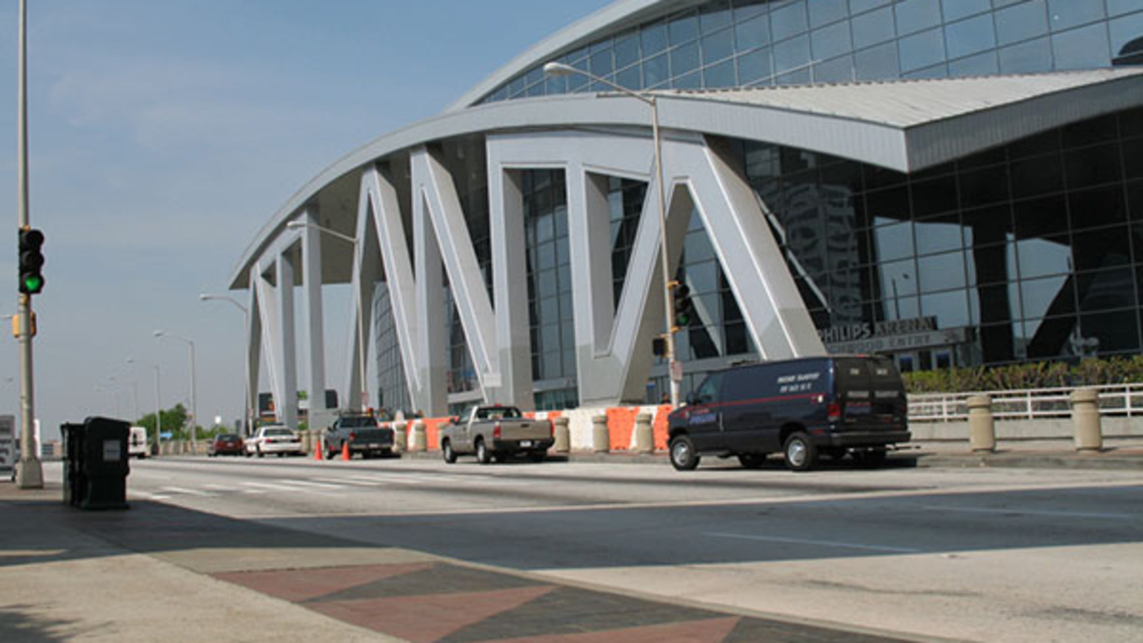 Could there be more development around Philips Arena in the future? (AJC file photo)