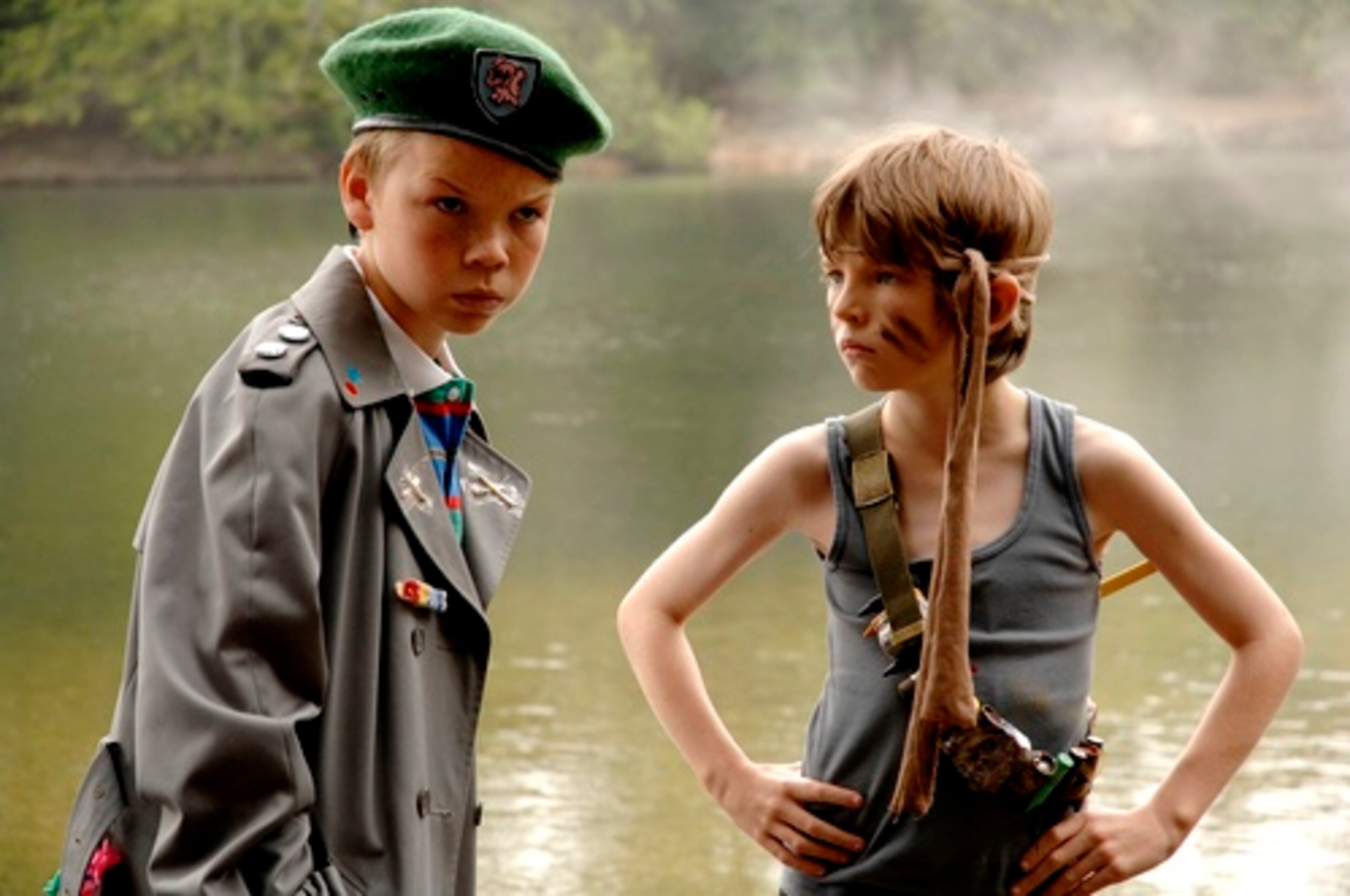 "SON OF RAMBOW." This British comedy features endearing youth (Bill Milner and Will Poulter, above), especially a small boy inspired after seeing Sylvester Stallone's "First Blood," to make his own mind-blowing sequel with a bully-turned-friend and a visiting French student. 7 p.m. April 18.