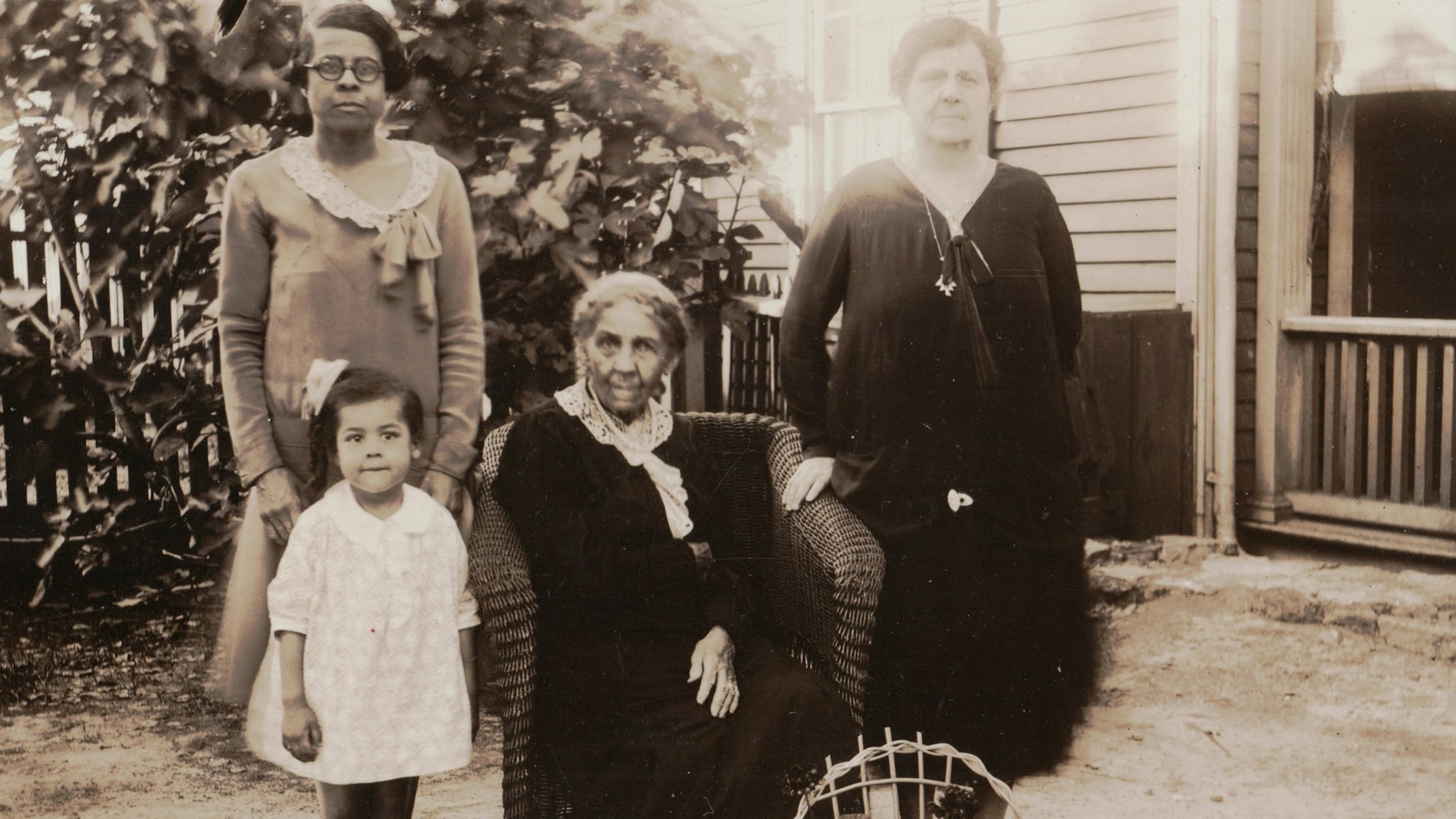 Sallie Durham (seated) was the matriarch of an influential Decatur family. She is seen here with her daughter, Clara Maxwell Pitts (right), her granddaughter Mae Maxwell Yates (left) and her great-granddaughter Clara Yates Hayley. CONTRIBUTED BY CLARA AXAM
