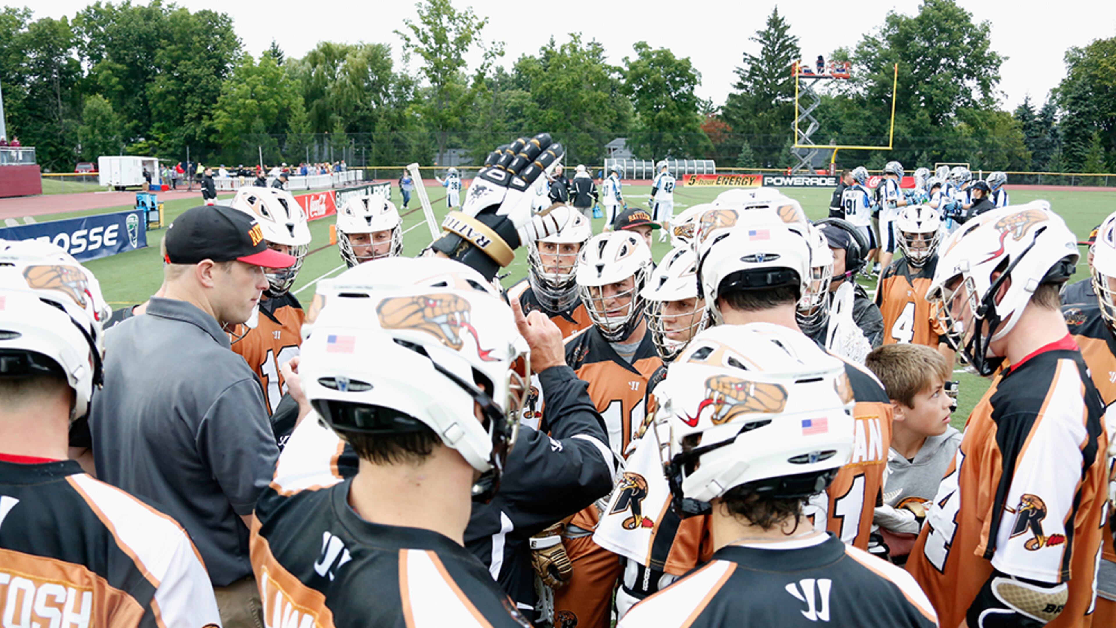 The Rochester Rattlers (above), who lost to Denver in the title game last year, will meet the New York Lizards for the Major League Lacrosse championship Saturday at Kennesaw State’s Fifth Third Bank Stadium.