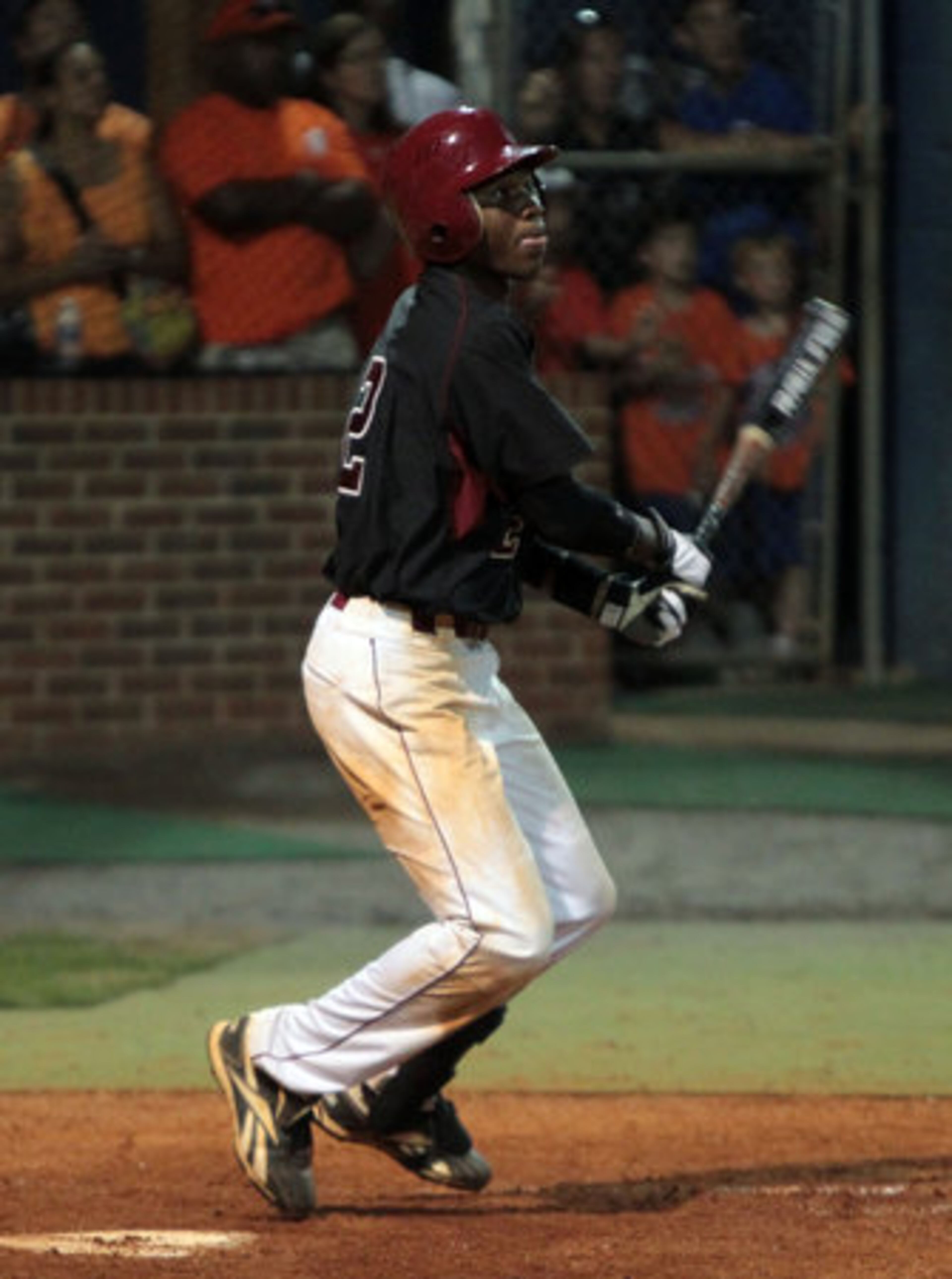 Hillgrove's Robert Stewart hits a three-run, walk-off home run in the bottom of the 10th inning to defeat Parkview 13-10 in the second game of the Class AAAAA baseball finals.