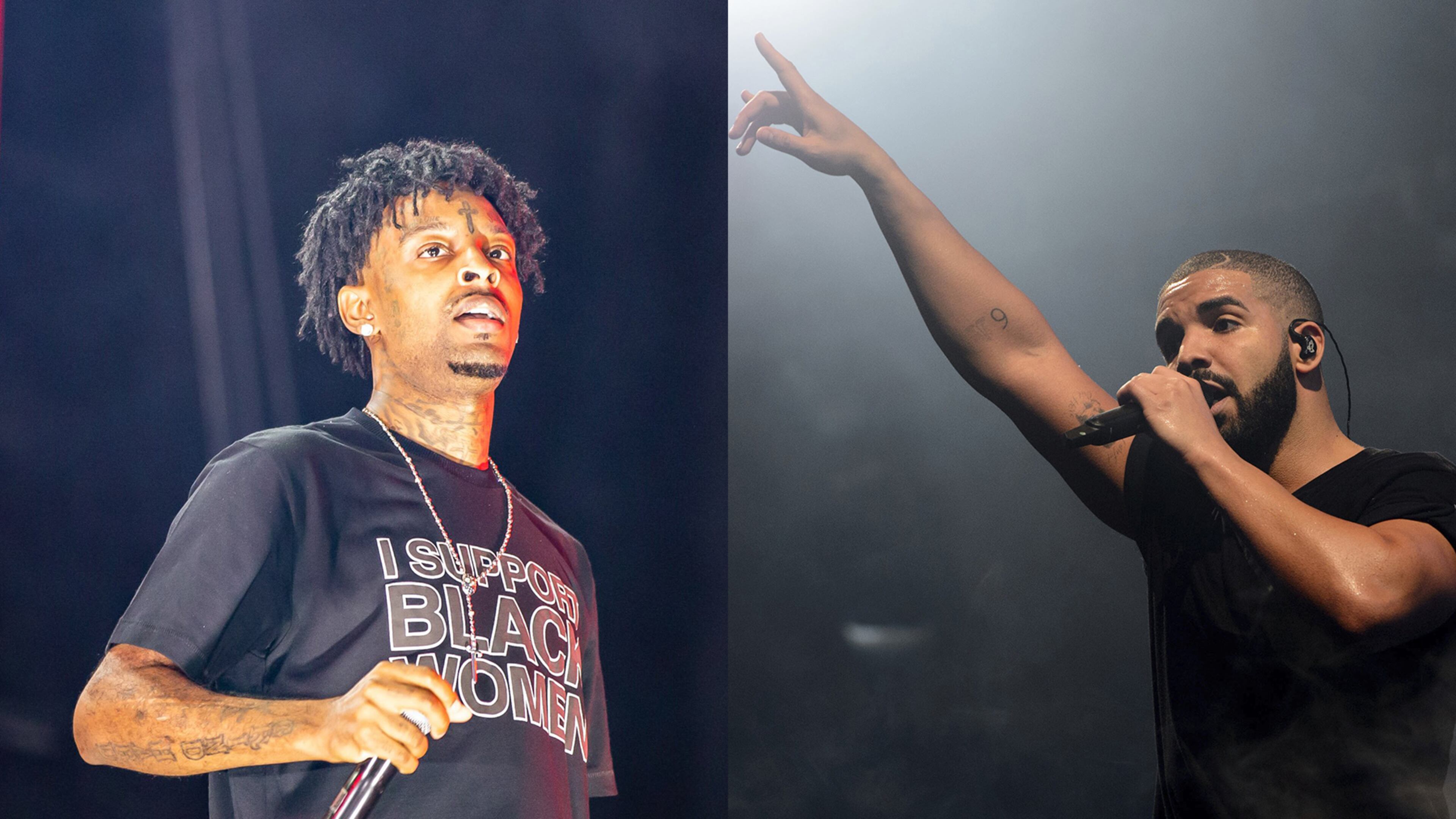 21 Savage and Drake are teaming up for a tour that will include two stops at State Farm Arena July 1 and July 2. If they sell out quickly, the promoters could easily add a third date. AJC file photo/AP