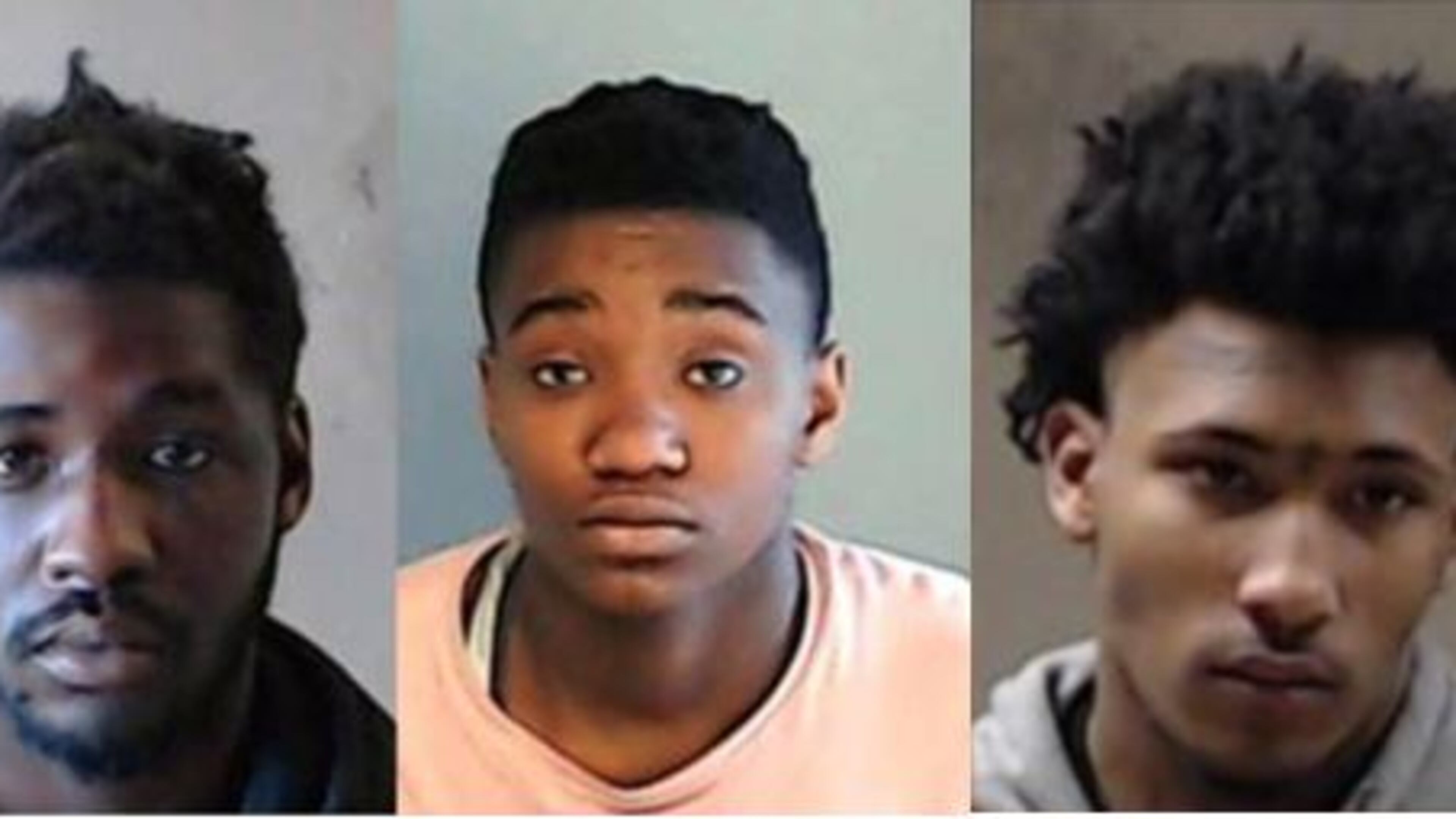 Joshua Bryant (left), Tiffany Swanson, Aaron Johnson