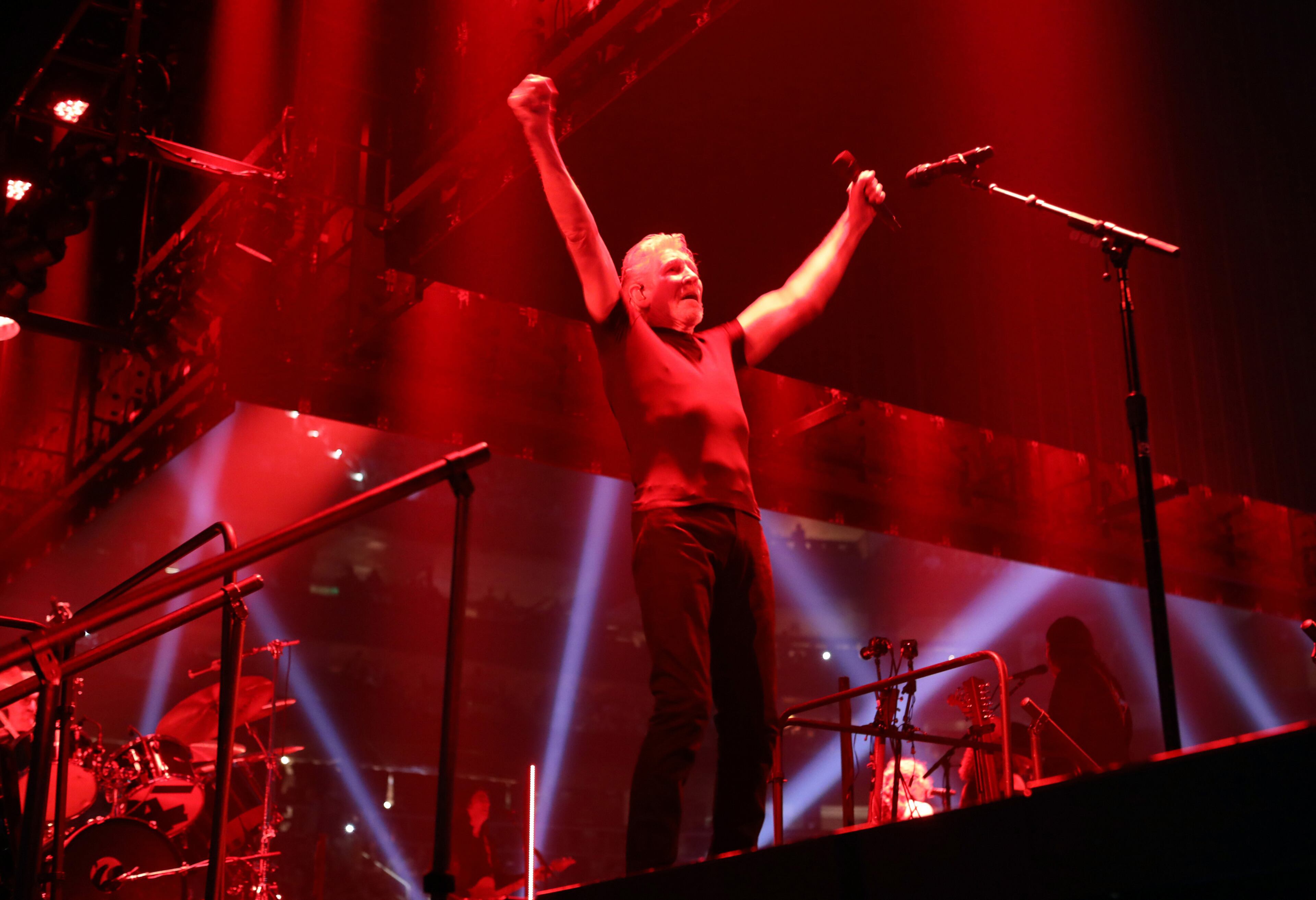Pink Floyd founding member Roger Waters brought his This Is Not A Drill Tour to State Farm Arena on Saturday, August 20, 2022. The tour – which Waters has joked is his “first farewell tour” – included Pink Floyd classics as well as several new songs. (Photo: Robb Cohen for The Atlanta Journal-Constitution)