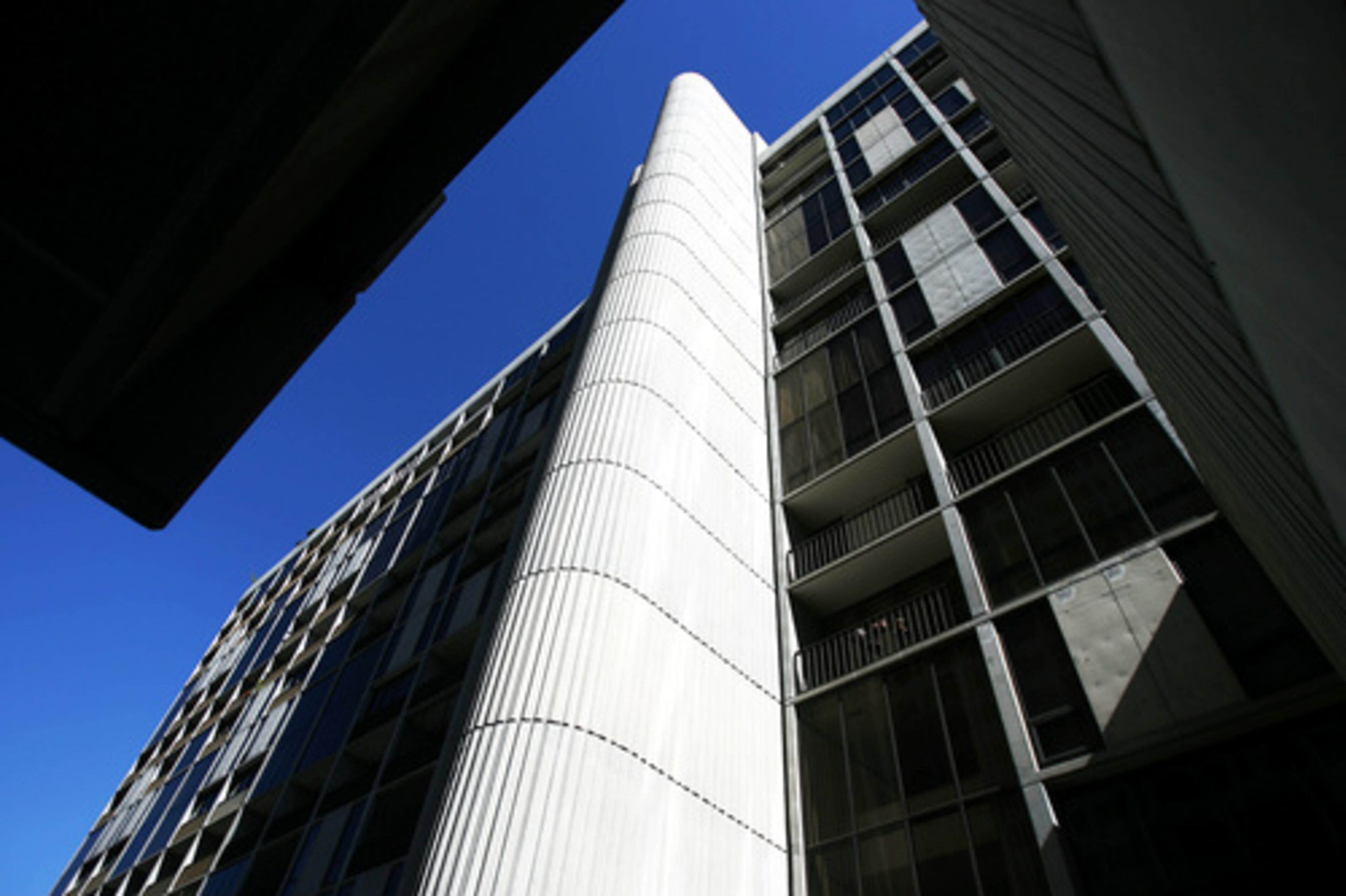 Oct. 21, 2007: Brenda and Morton Galina live in a 14th floor penthouse at Colony Square in Midtown Atlanta. The 2,400 square foot home, with two bedrooms and 2.5 baths, is a showcase for the couple's art collection.