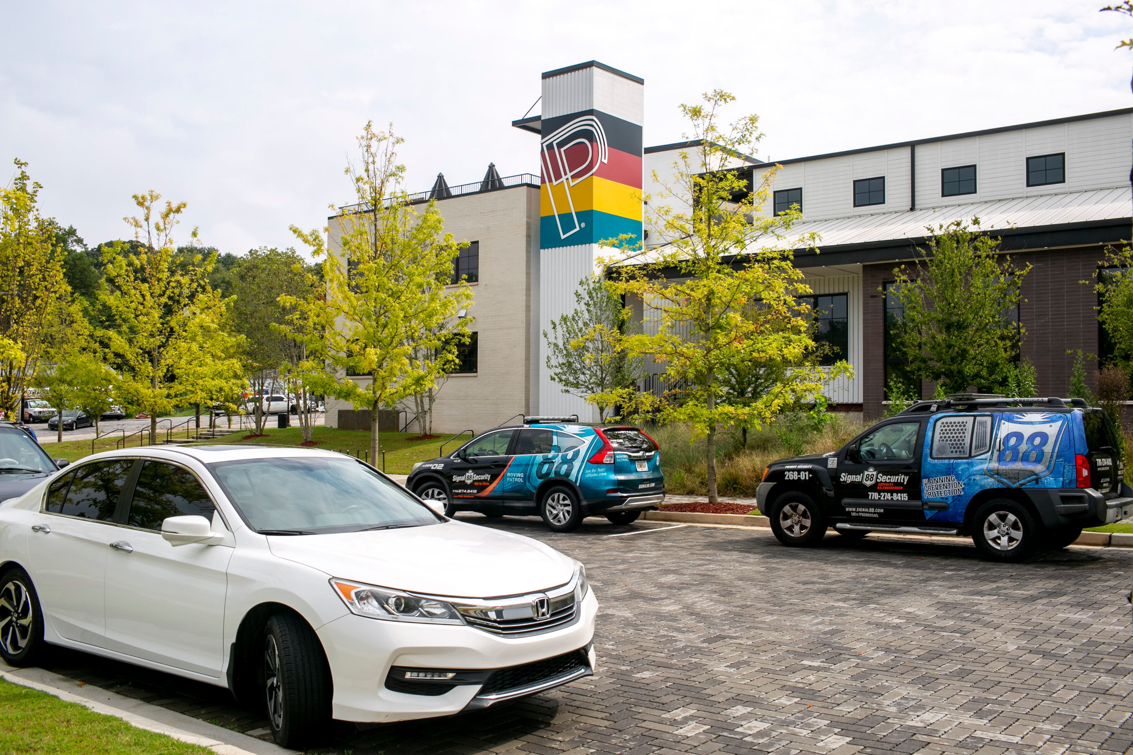 The Nia Building at Pittsburgh Yards, a professional and maker space in the Pittsburgh neighborhood in southwest Atlanta on Tuesday, September 7, 2021. (Rebecca Wright for the Atlanta Journal-Constitution)