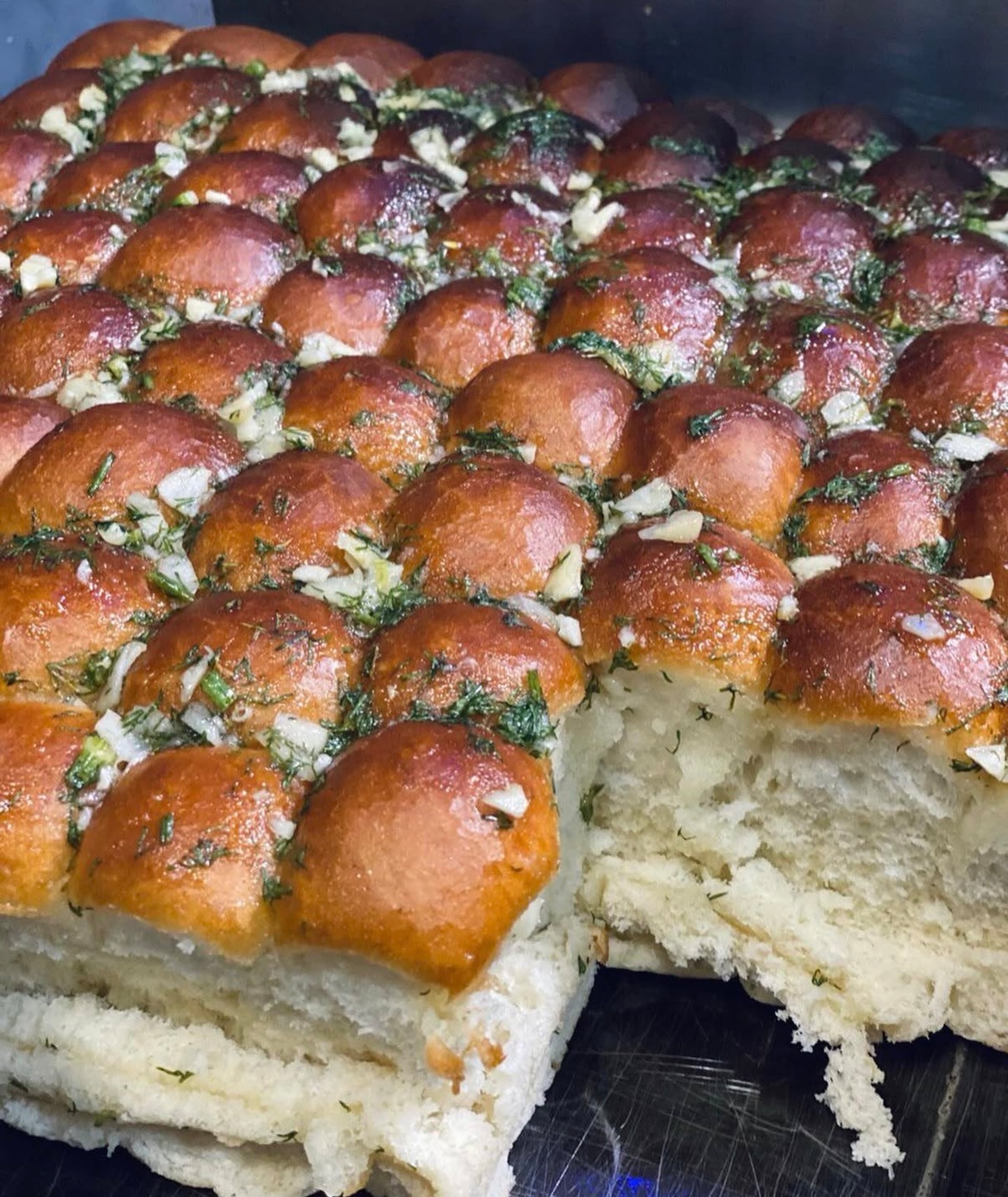 Brave Wojtek’s pampushki bread. (Courtesy of Brave Wojtek)