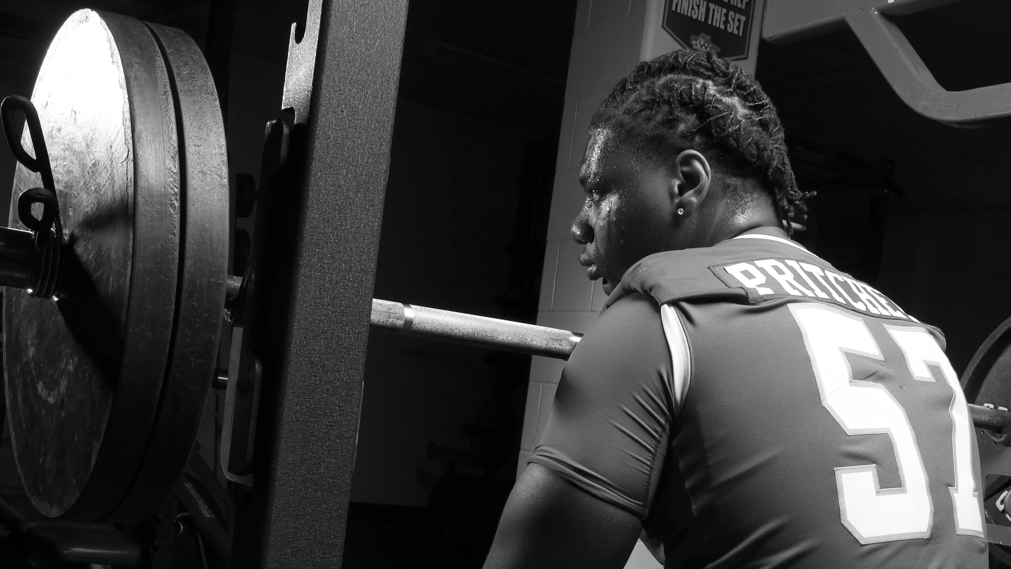 On finding out he was selected to the AJC Super 11, Carver-Columbus High School’s Elijah Pritchett was a bit surprised. “I still can’t believe it. A couple of years ago I wasn’t even playing football. It wasn’t even on my mind. I feel sort of accomplished.” (Tyson Alan Horne / Tyson.Horne@ajc.com)