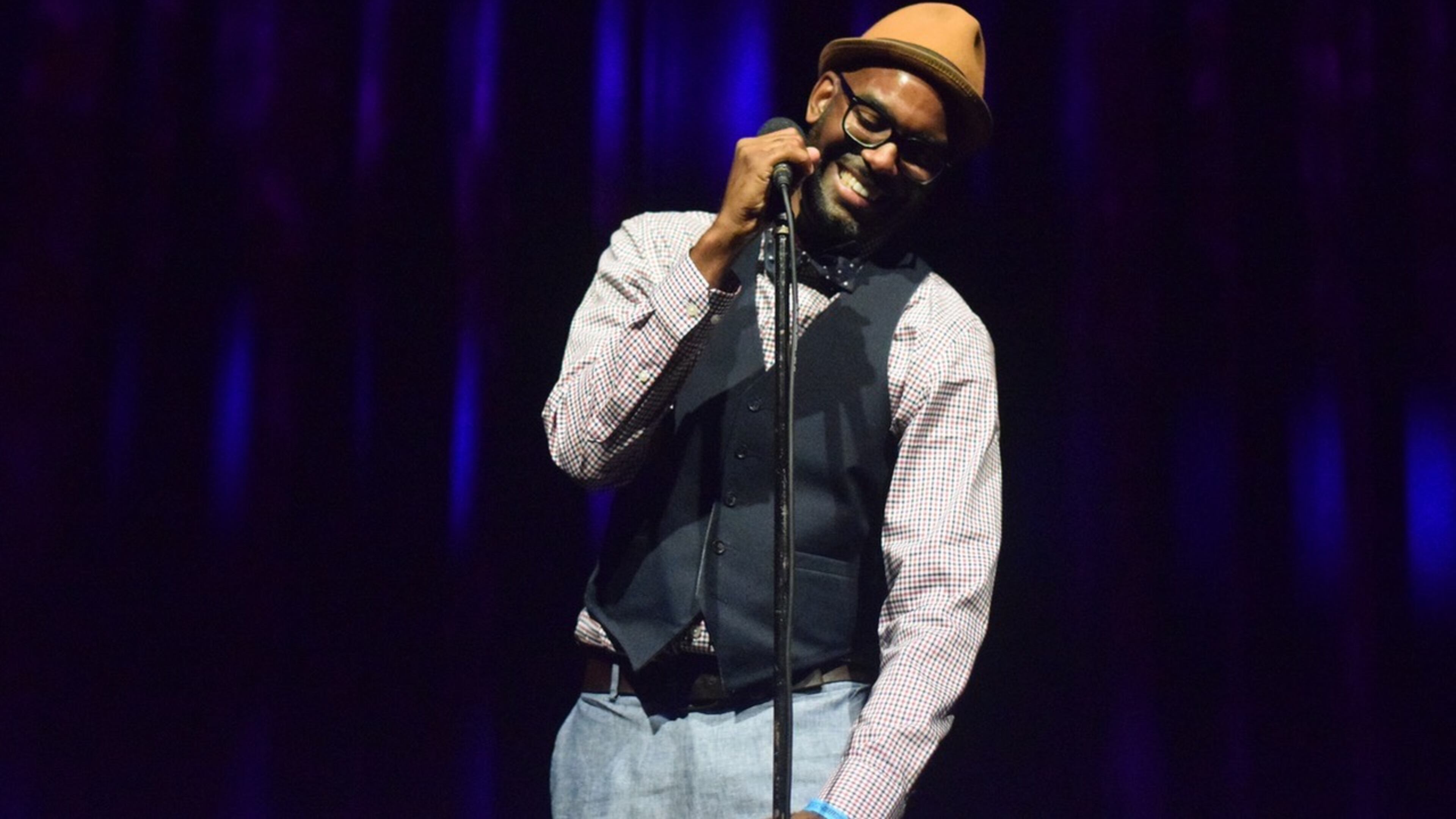 Atlanta poet and storyteller Jon Goode will host Thursday's StorySLAM at 7 Stages. (Photo by JoyMedia for The Moth)