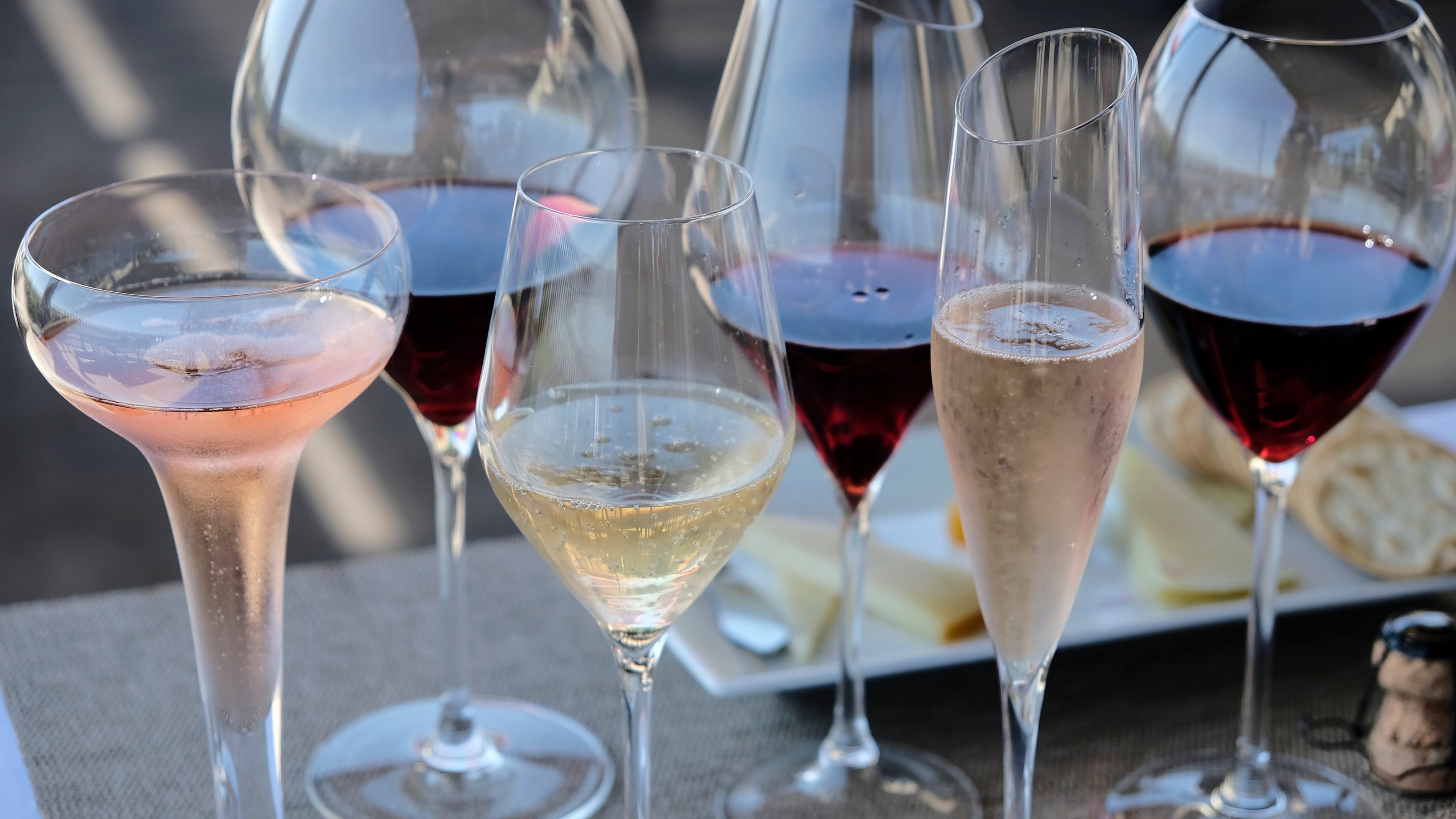 FILE - Various wines are displayed in Sonoma, Calif., July 10, 2017. (AP Photo/Eric Risberg, File)