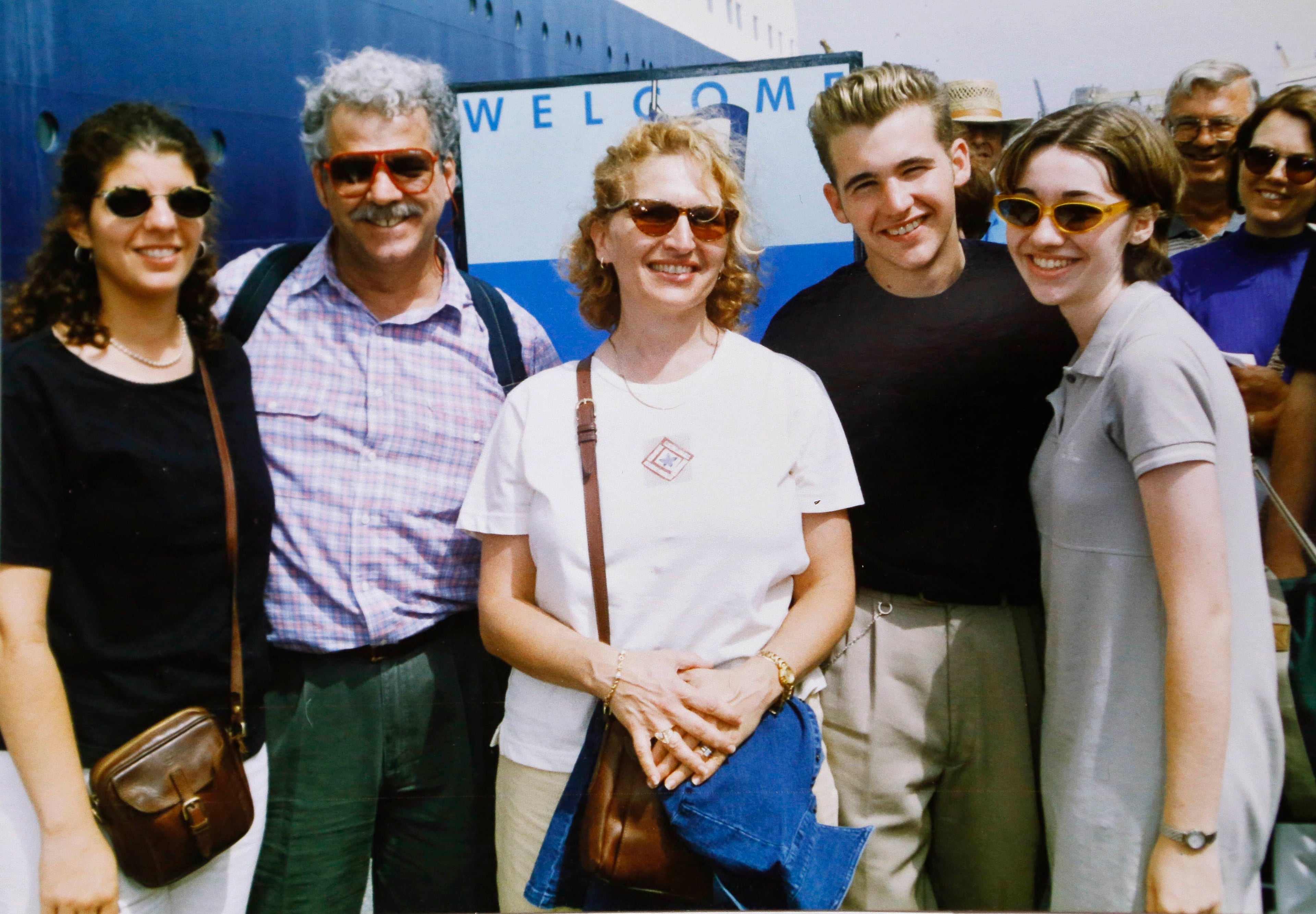 Allison Smith (from left), Glenn Smith, Debbie Smith, Sean Costello, Bridget Costello. PHOTO COURTESY OF GLENN AND DEBBIE SMITH