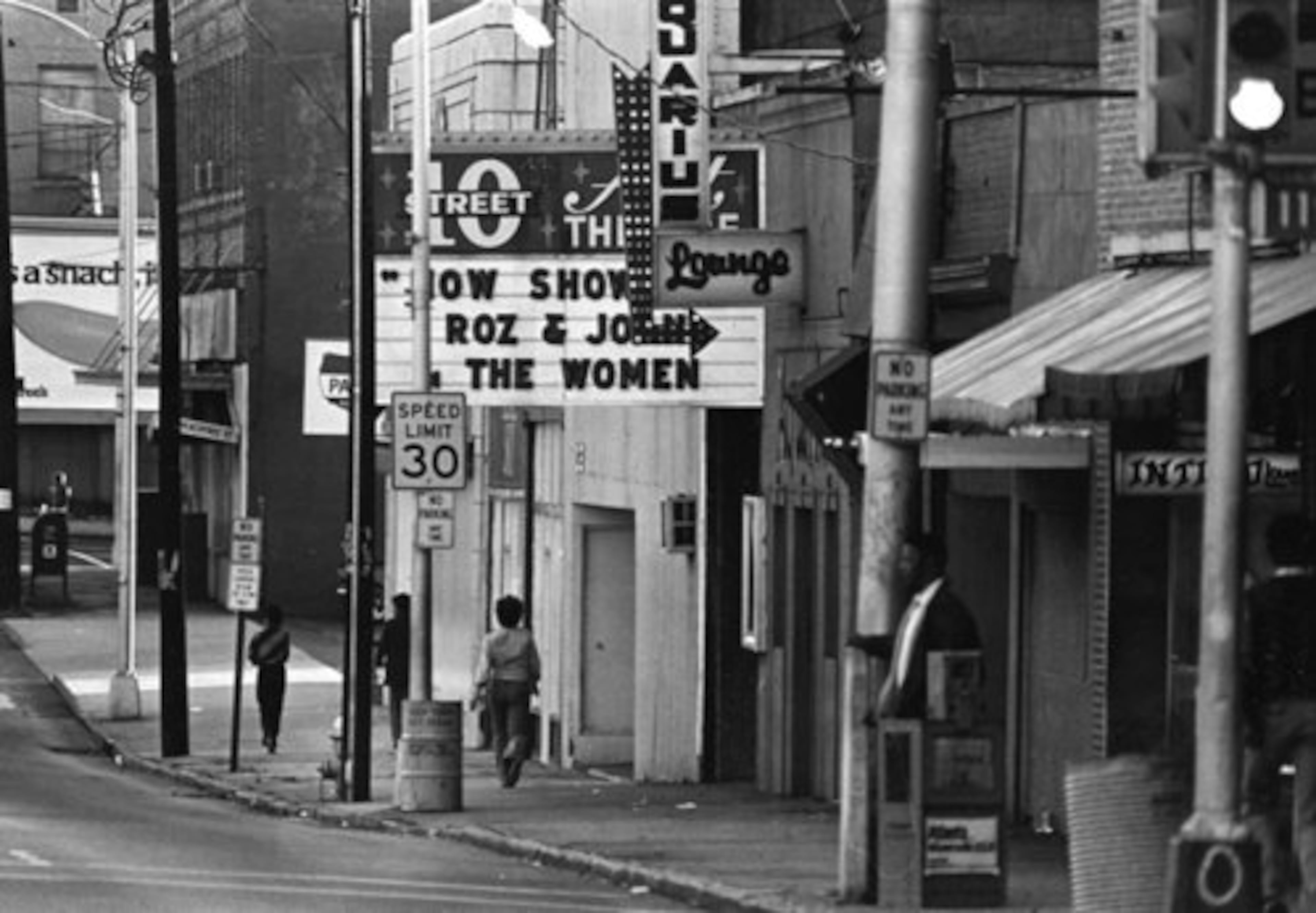 "The Strip" at Peachtree and 10th Street in midtown Atlanta became home to many runaways in 1978.