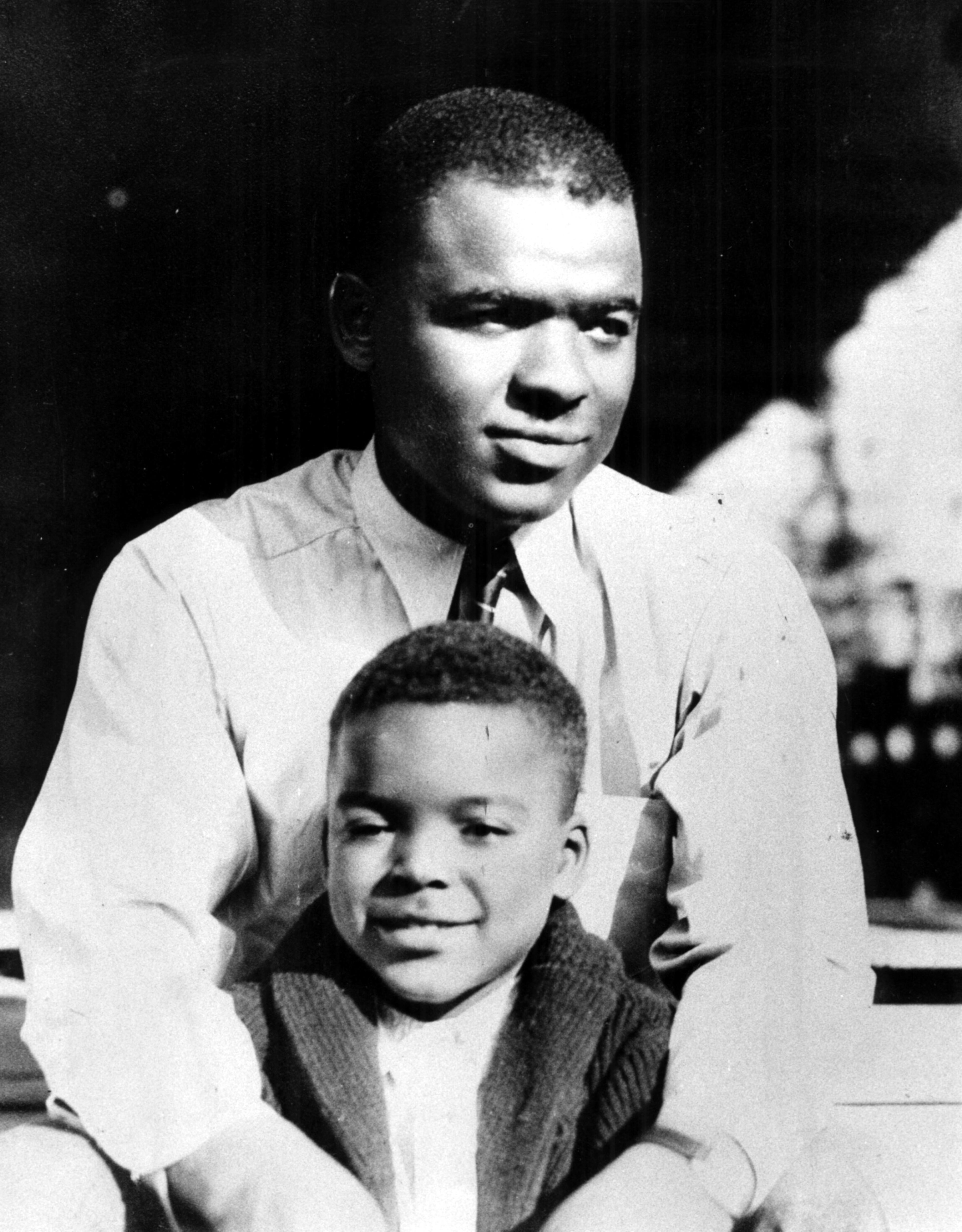 William Alexander Scott II and his son, William Alexander Scott III. (Undated photo)