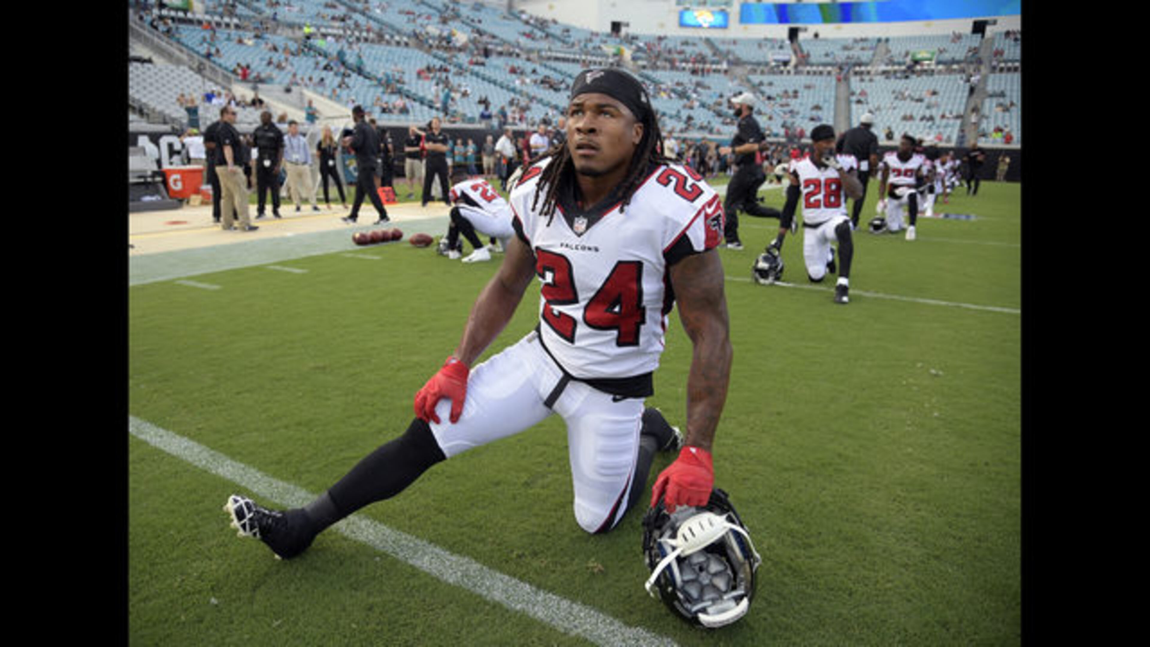 Falcons running back Devonta Freeman. (AP Photo/Phelan M. Ebenhack, File)