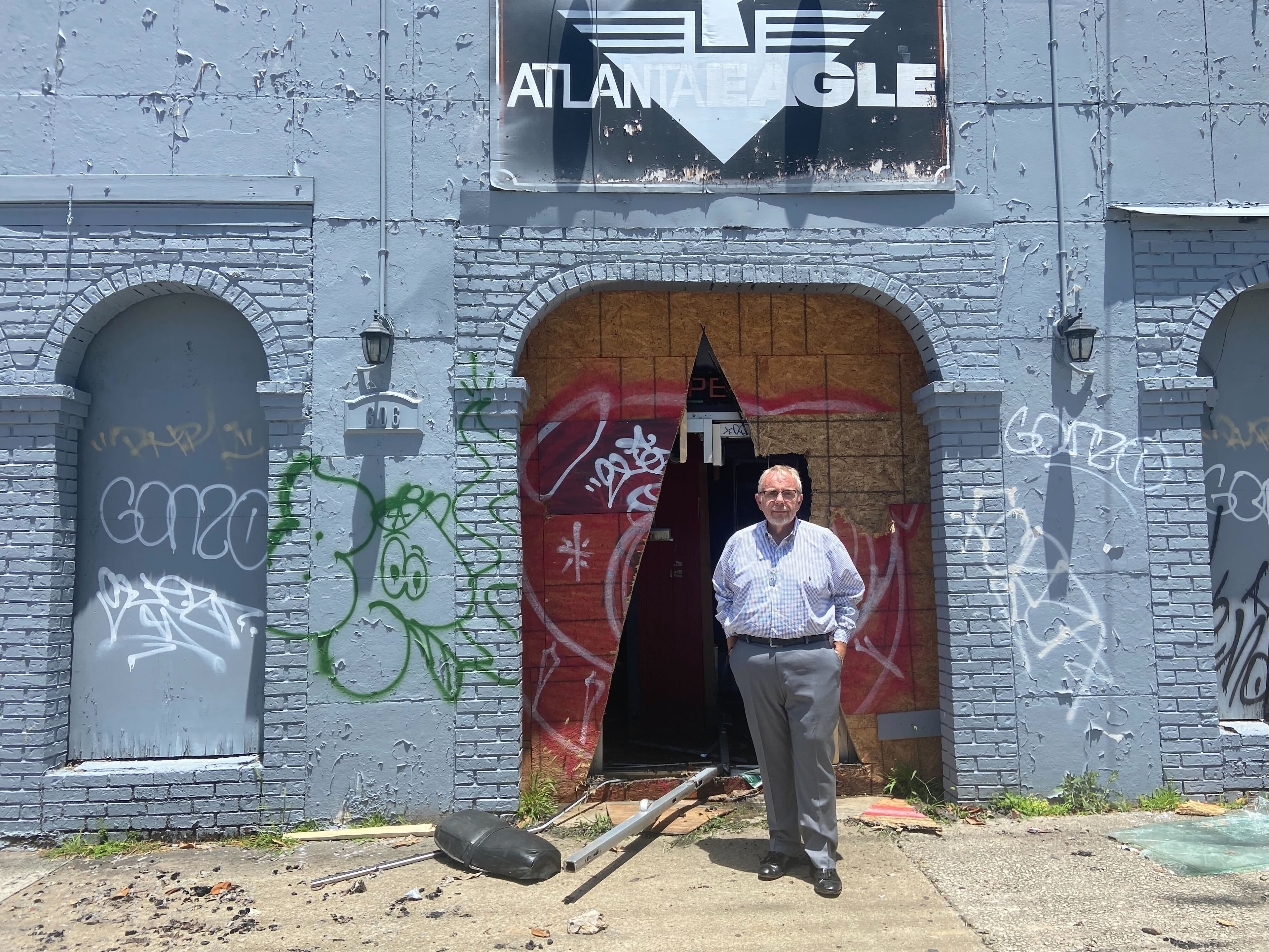 Richard Ramey, the owner of the historic nightclub, is hopeful the building may be salvageable.