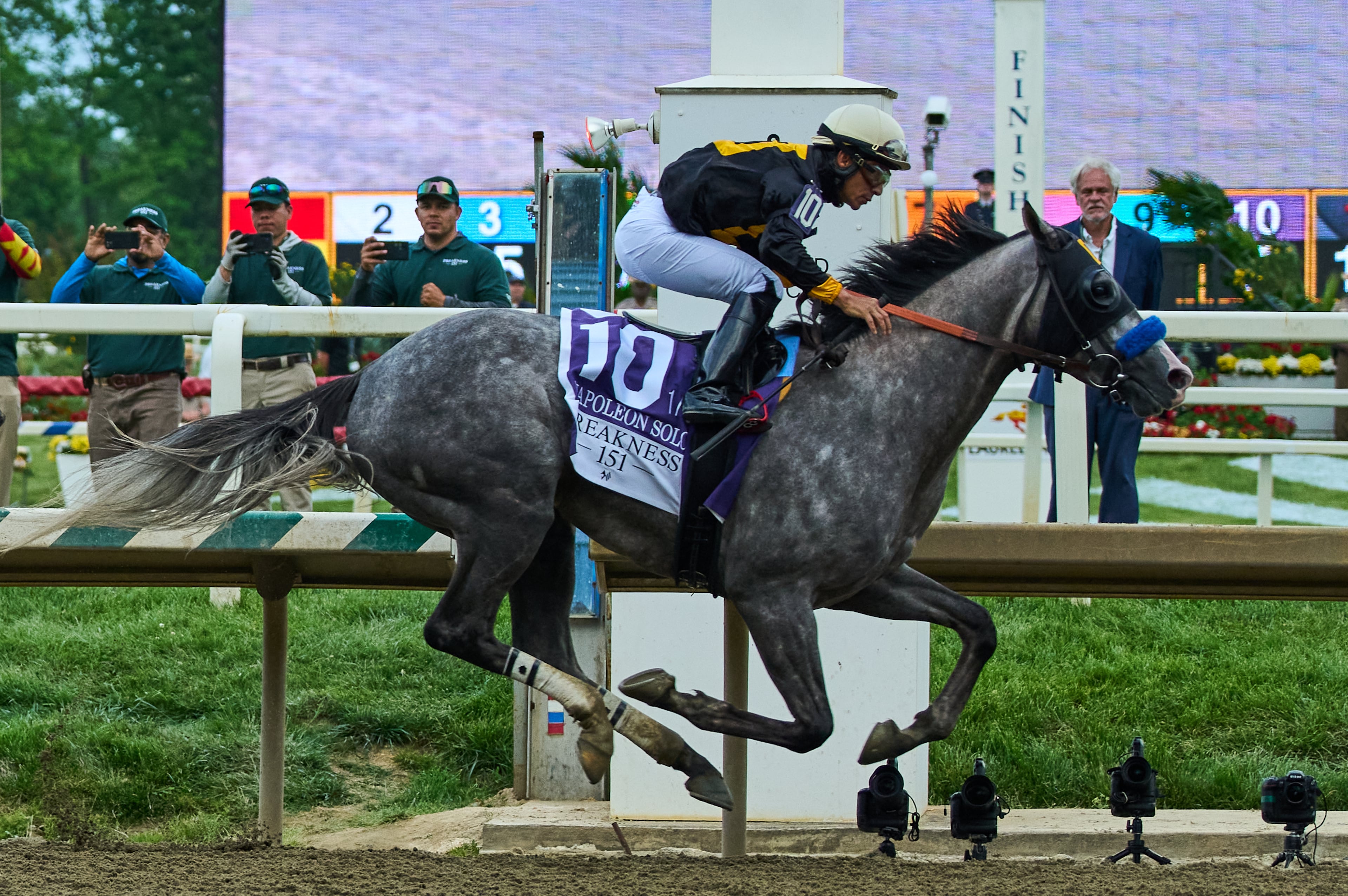 APTOPIX Preakness Horse Racing