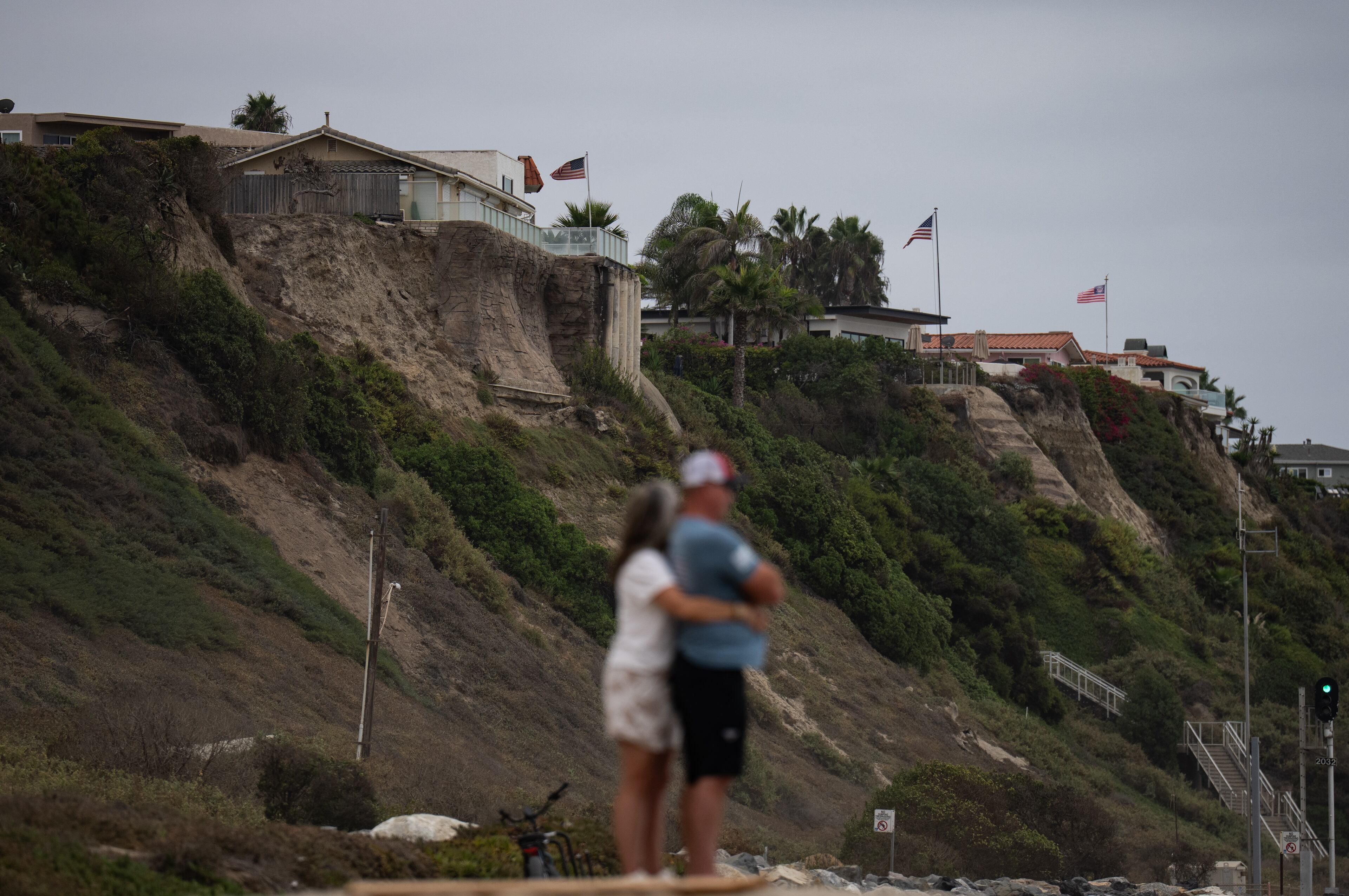 California Shrinking Beach
