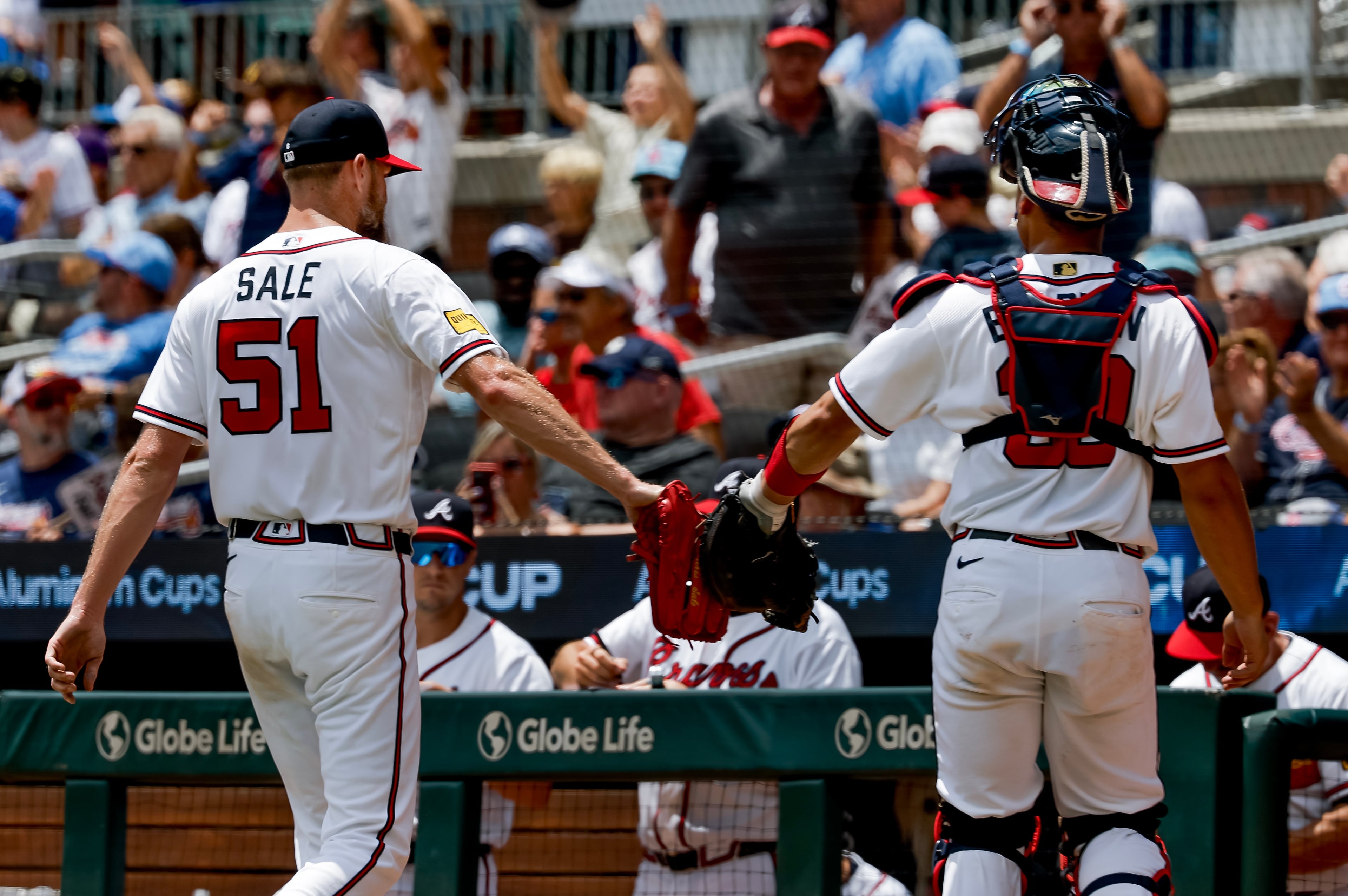 Padres Braves Baseball