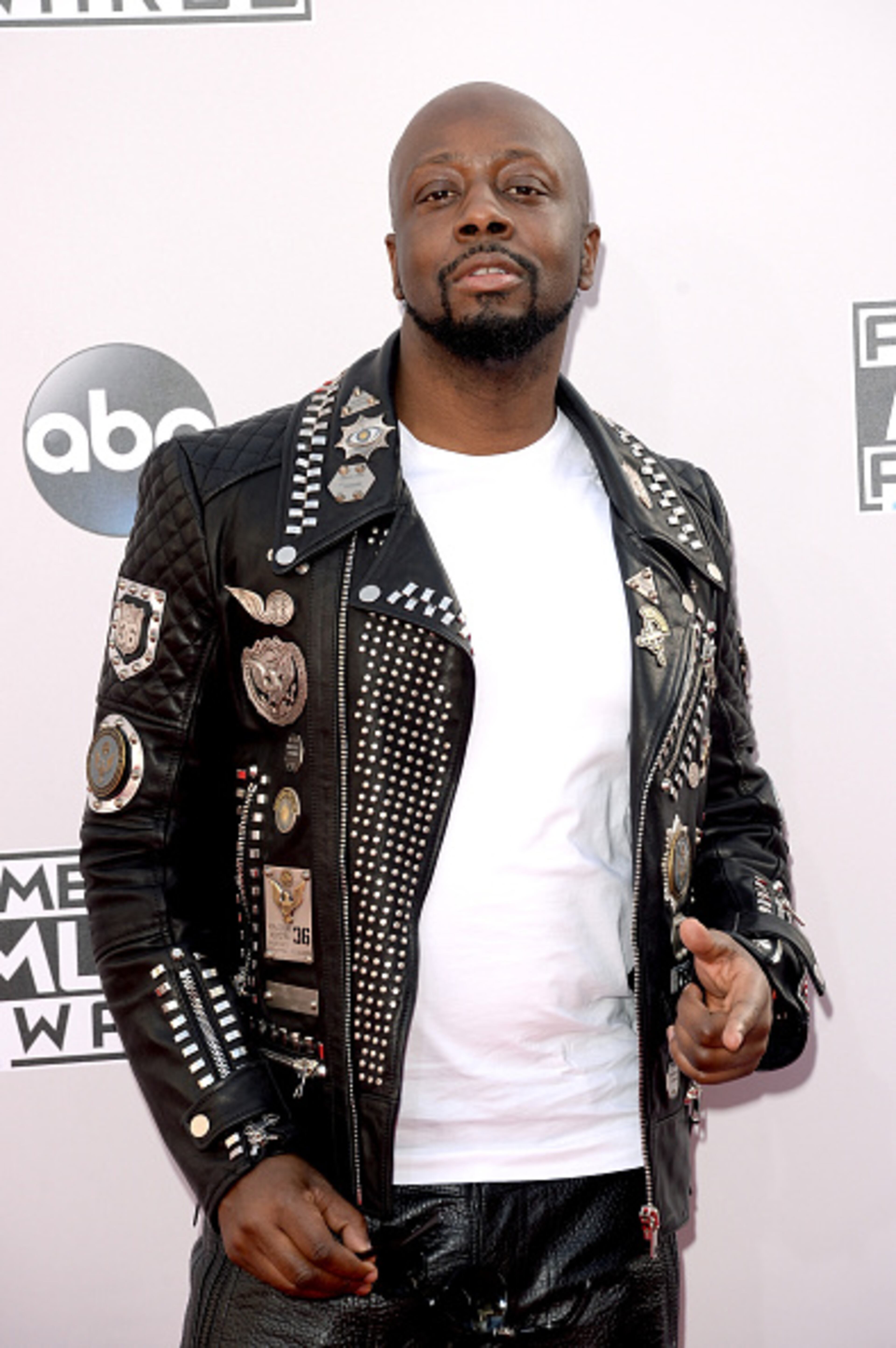 LOS ANGELES, CA - NOVEMBER 23: Musician Wyclef Jean attends the 2014 American Music Awards at Nokia Theatre L.A. Live on November 23, 2014 in Los Angeles, California. (Photo by Jason Merritt/Getty Images)