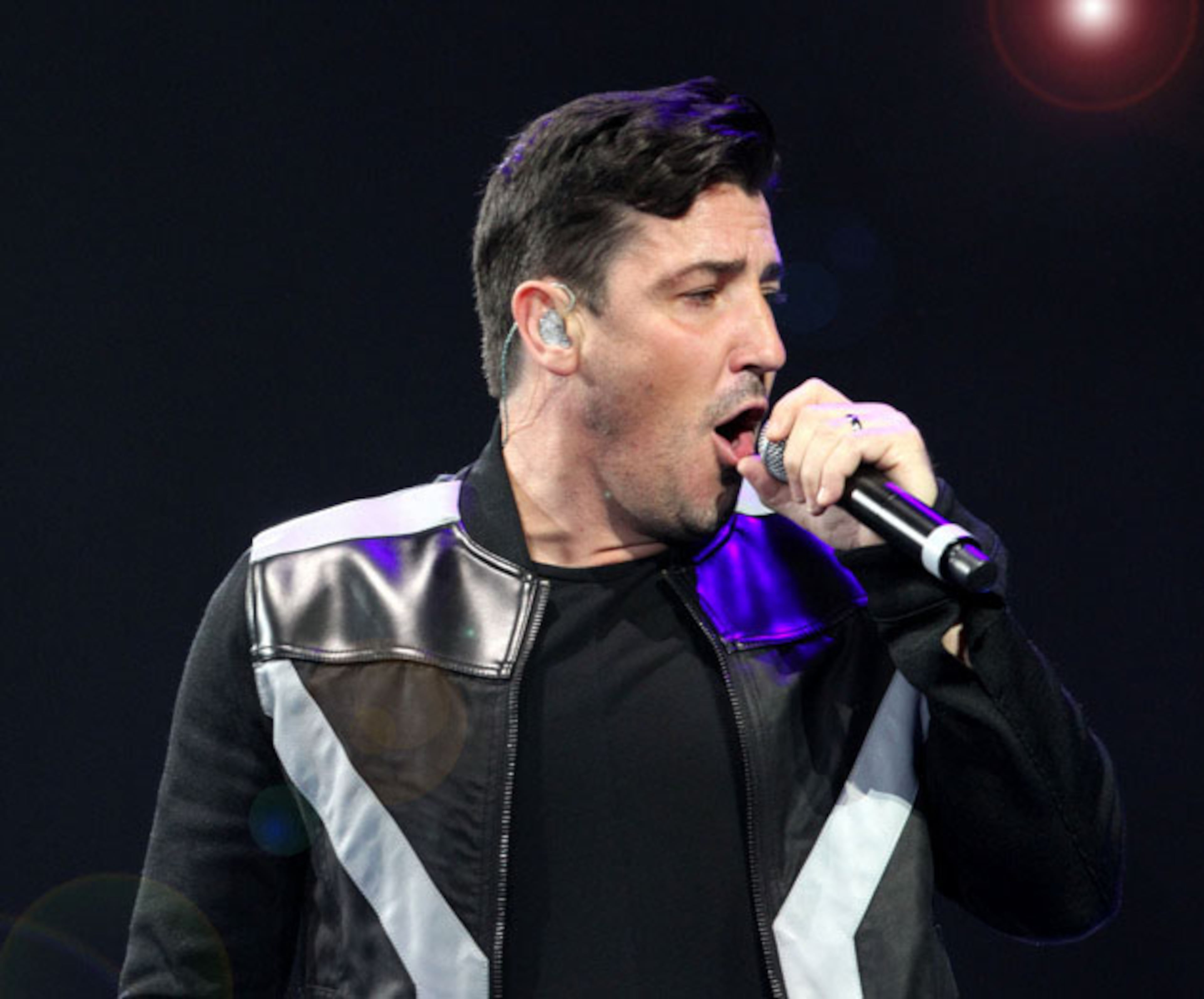 Jonathan Knight performs on stage. Boy band New Kids on the Block (also initialized as NKOTB) brought their "Main Event" tour to Philips Arena in Atlanta on Saturday, June 6, 2015, with TLC and Nelly as supporting acts. NKOTB were formed in 1984 in Boston by Maurice Starr, who had discovered New Edition, and went on to sell in excess of 80 million records worldwide. Robb D. Cohen/RobbsPhotos.com