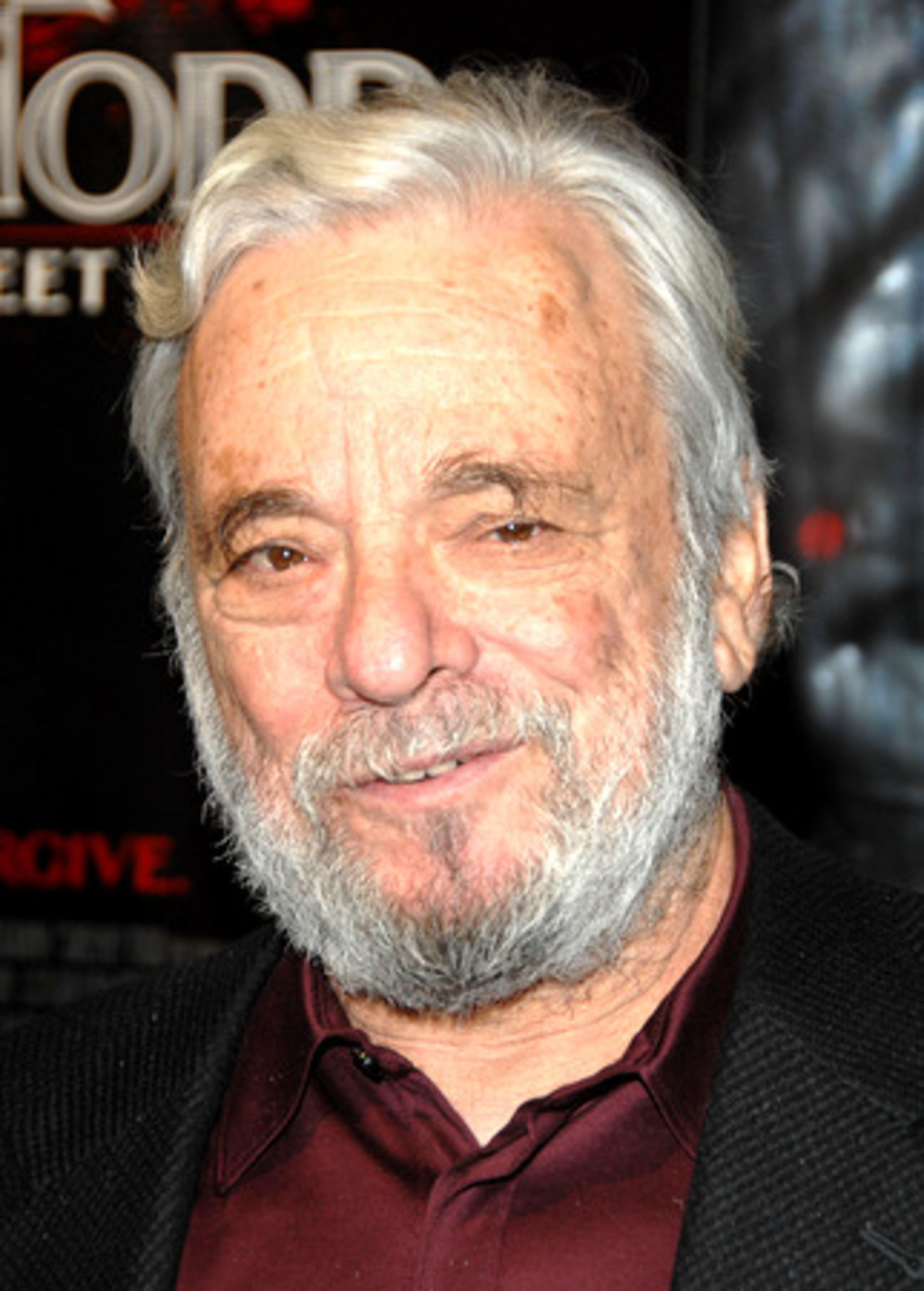 Composer Stephen Sondheim.