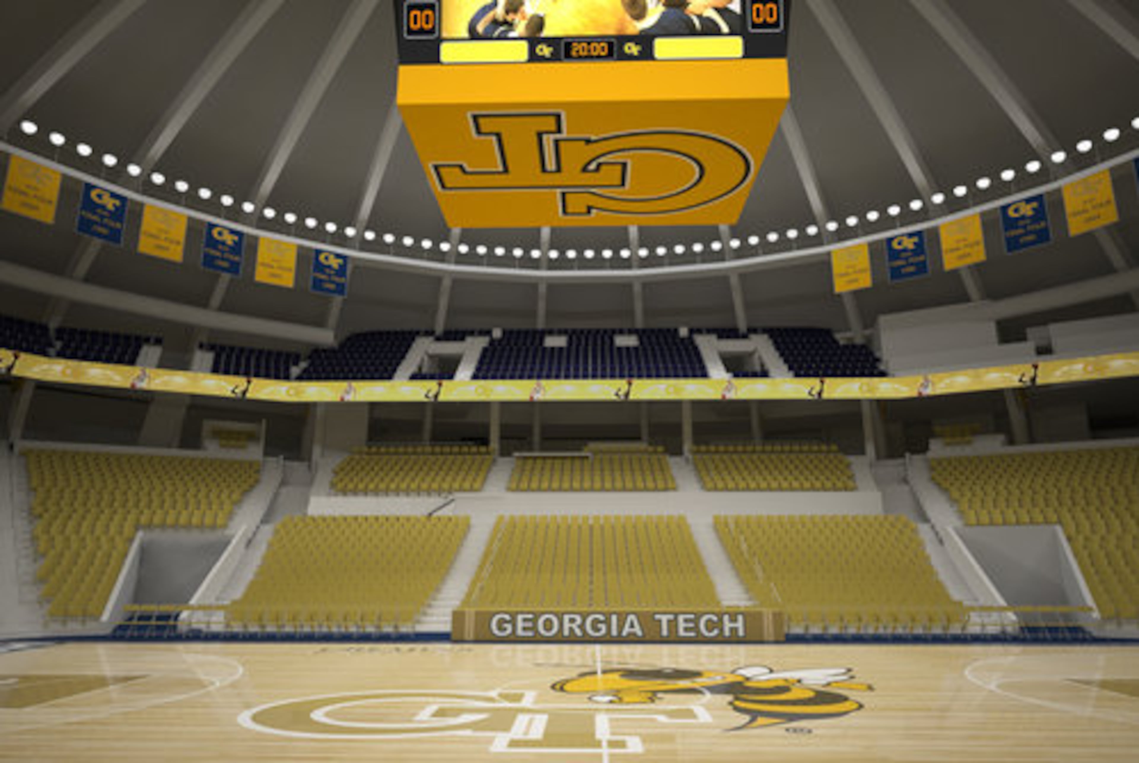 "If we were going to do something major to this building, now's the time to move forward with it," Tech AD Dan Radakovich said. The current building needed about $20 million in maintenance. Radakovich added the court will remain named in honor of former coach Bobby Cremins.