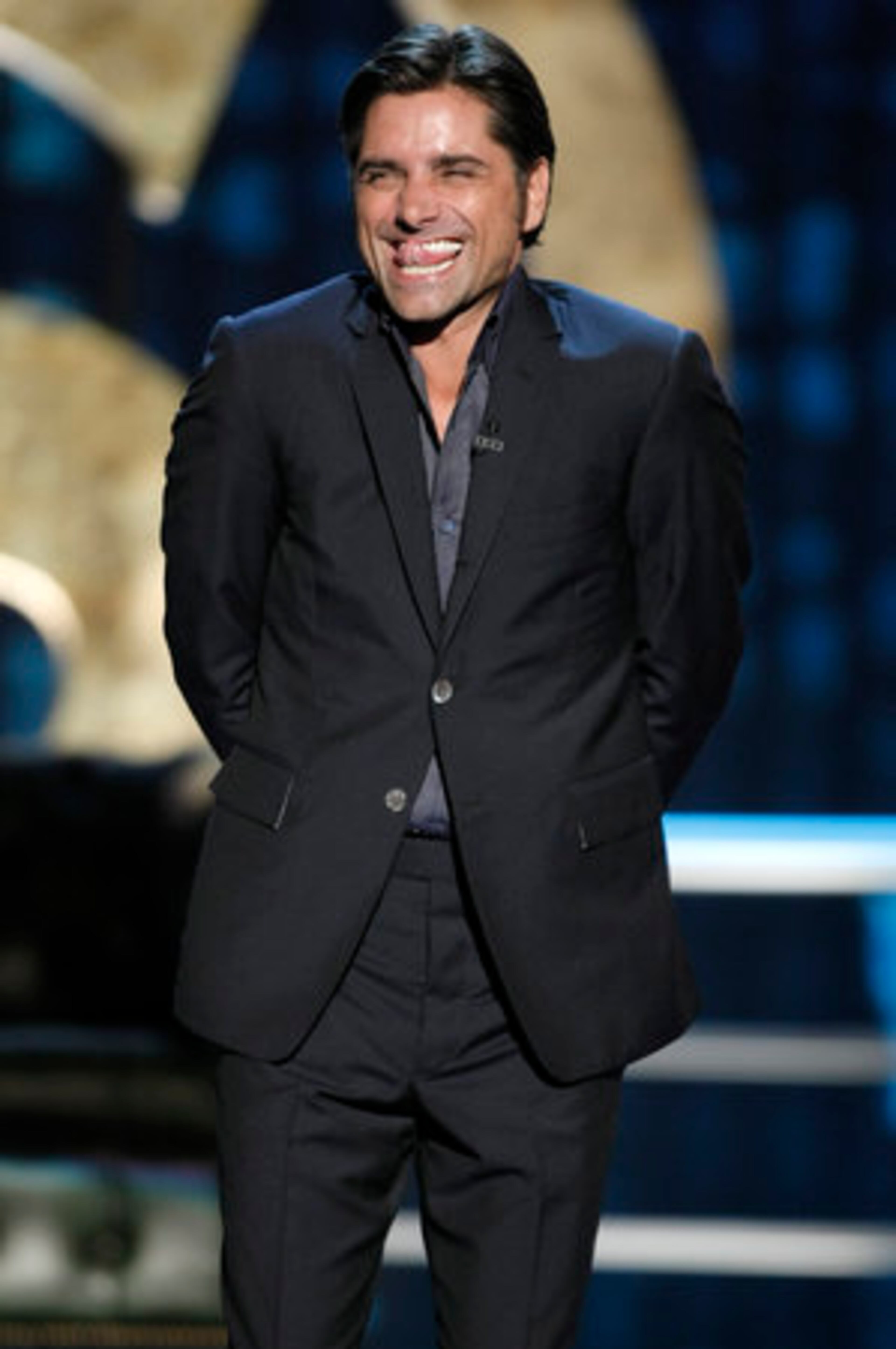 John Stamos, aka Uncle Jesse, was overjoyed to serve as the roastmaster. And we were overjoyed to watch him. Have mercy.