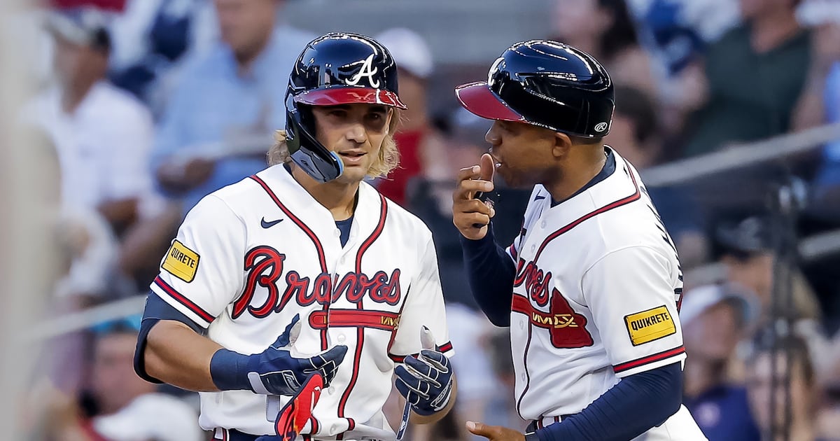 Braves rookie Jim Jarvis relishing playing for ‘the best team in baseball’