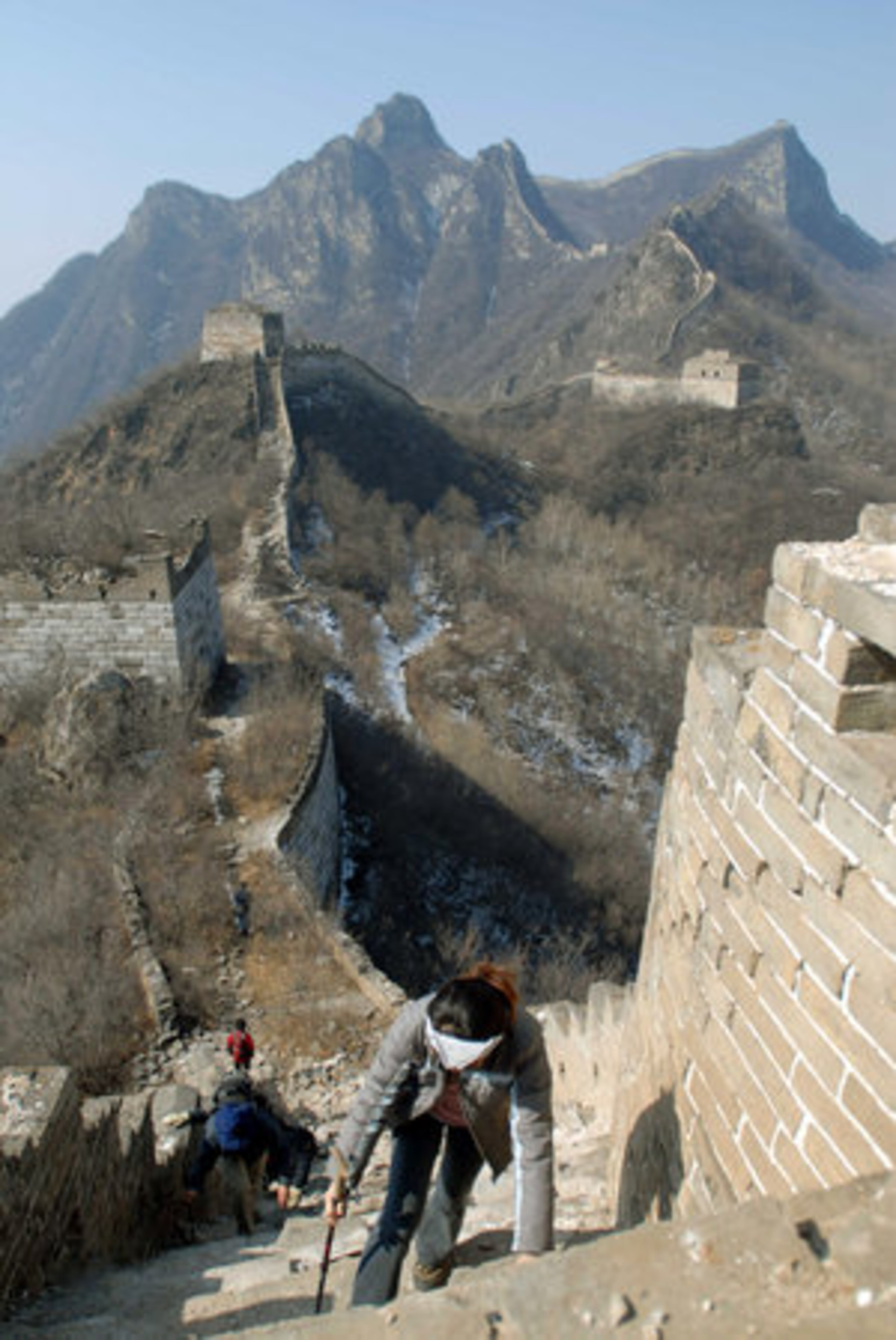 The Great Wall of China is another tourist favorite. Visitors can walk on sections of the wall that aren't overrun by crowds if they're willing to venture to more remote sites.